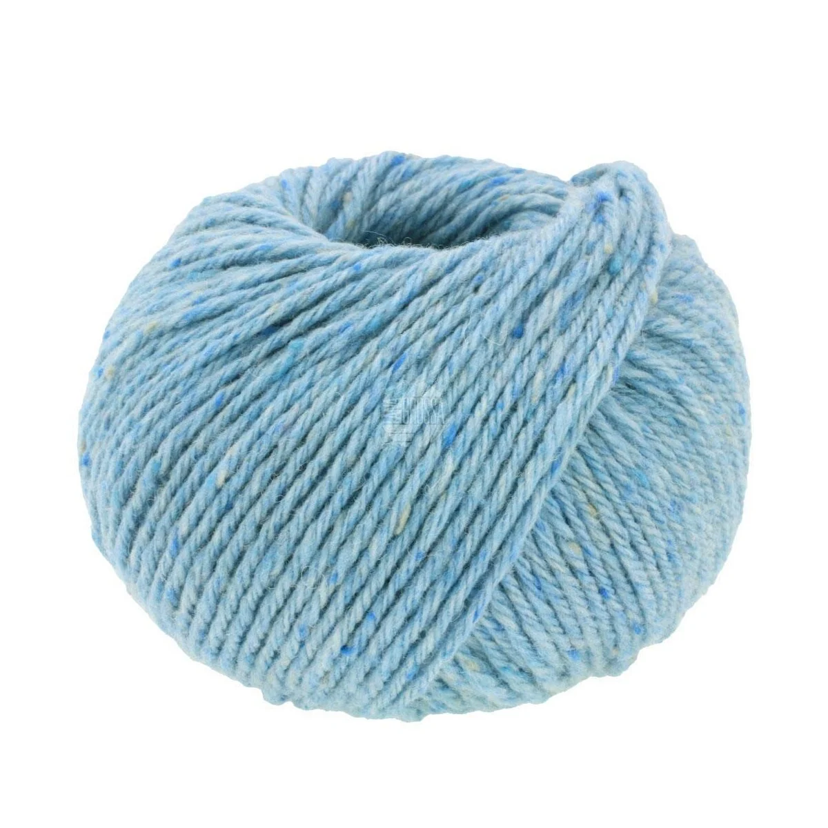 Lana Grossa - Country Tweed 0013 blau meliert