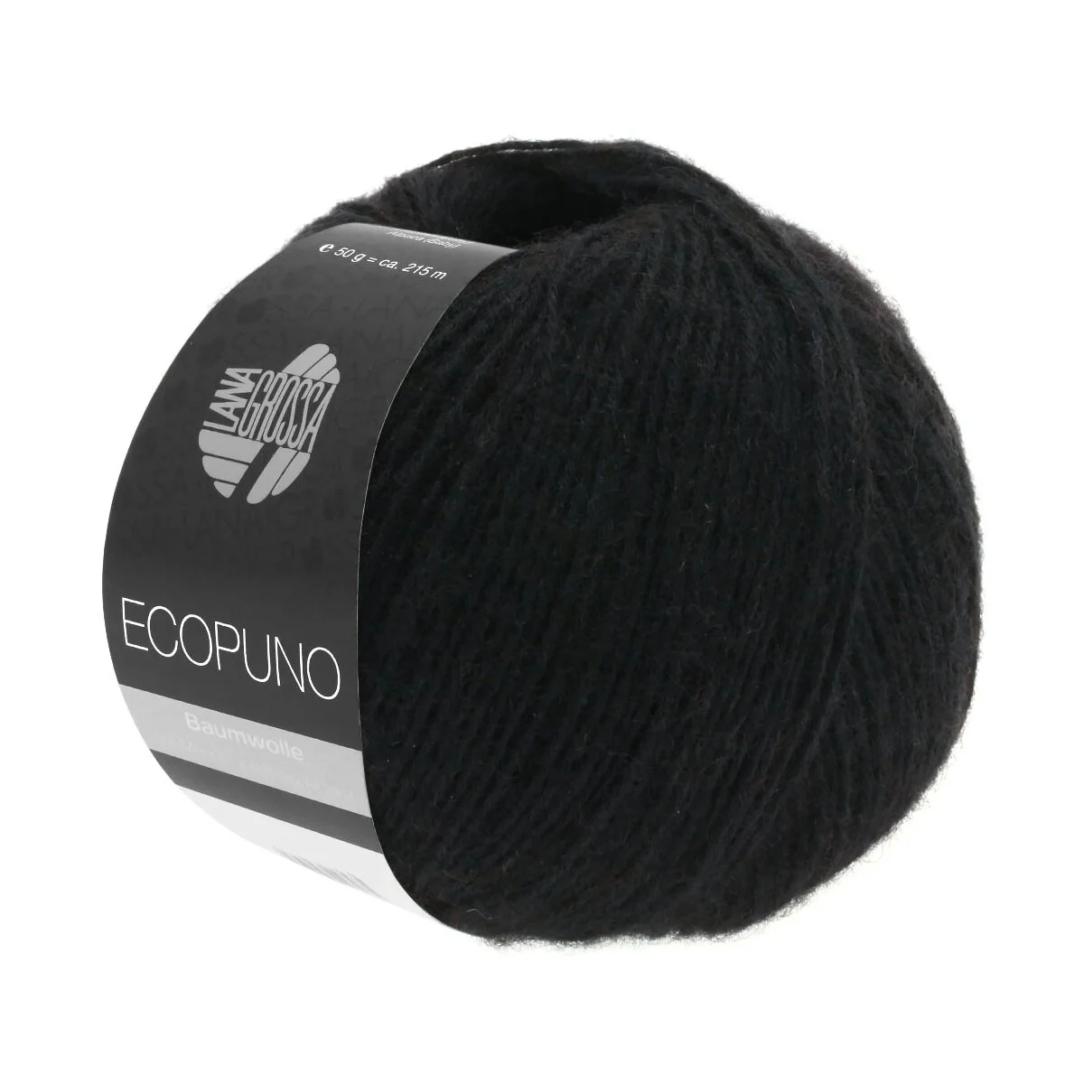 Lana Grossa - Ecopuno 0016 schwarz