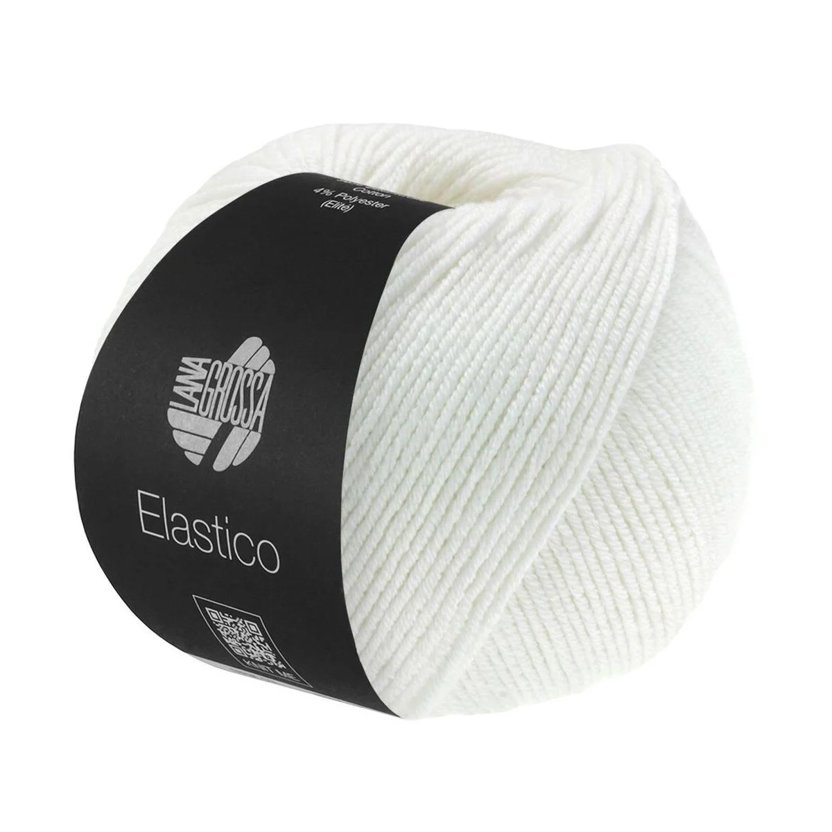Lana Grossa - Elastico 0001 weiß
