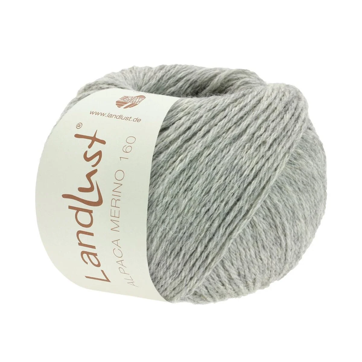 Lana Grossa - Landlust Alpaka Merino 160 0407 hellgrau