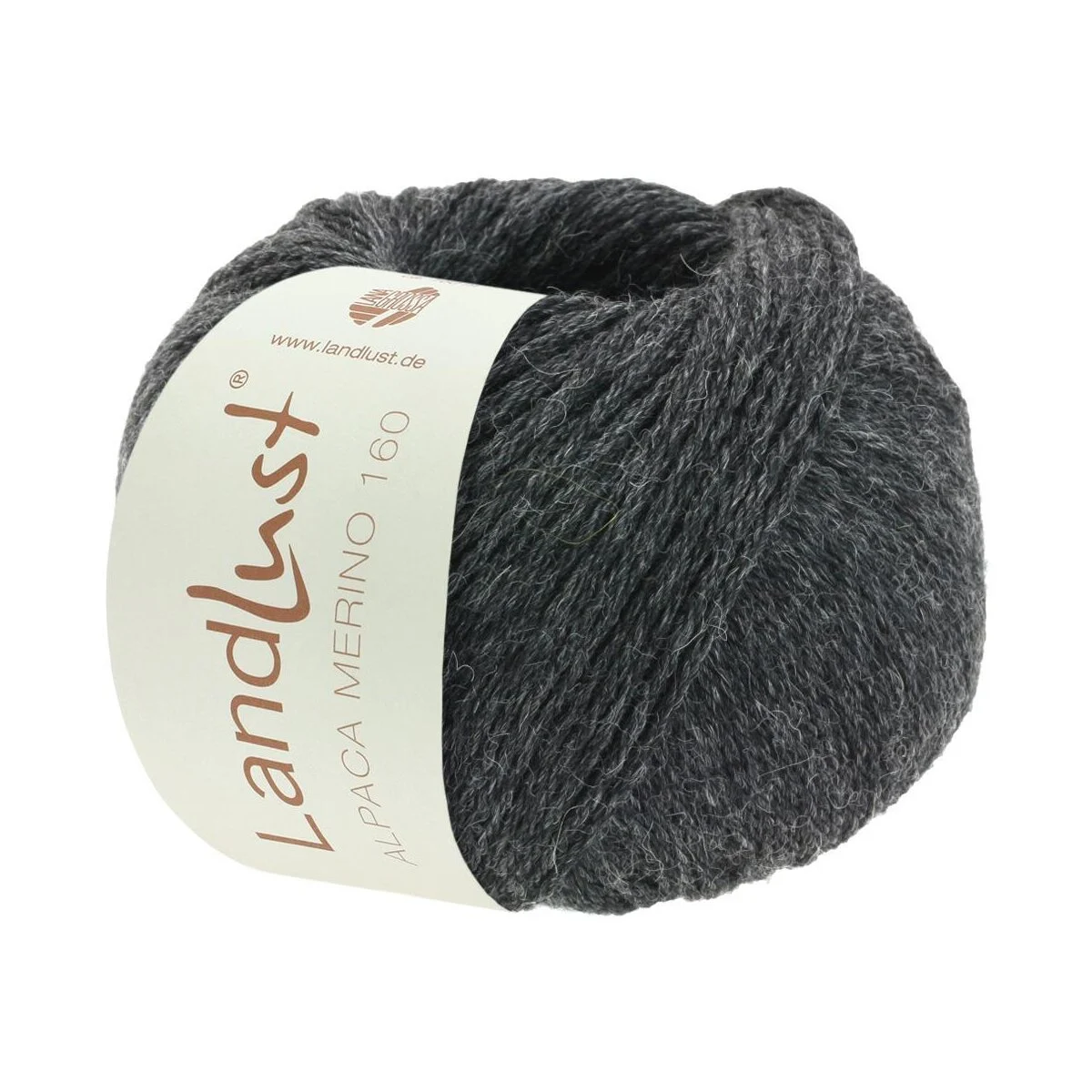 Lana Grossa - Landlust Alpaka Merino 160 0409 anthrazit