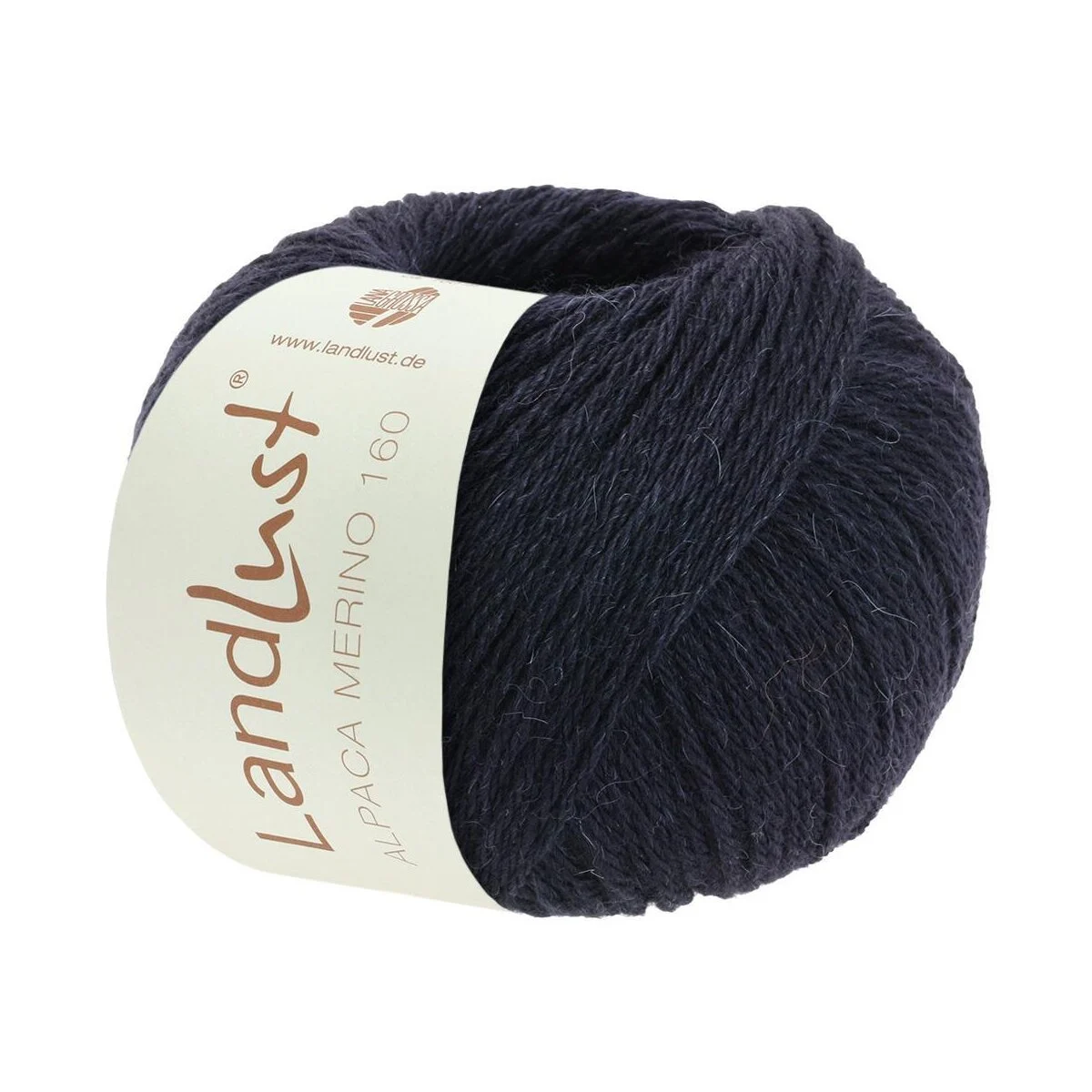 Lana Grossa - Landlust Alpaka Merino 160 0412 schwarzblau