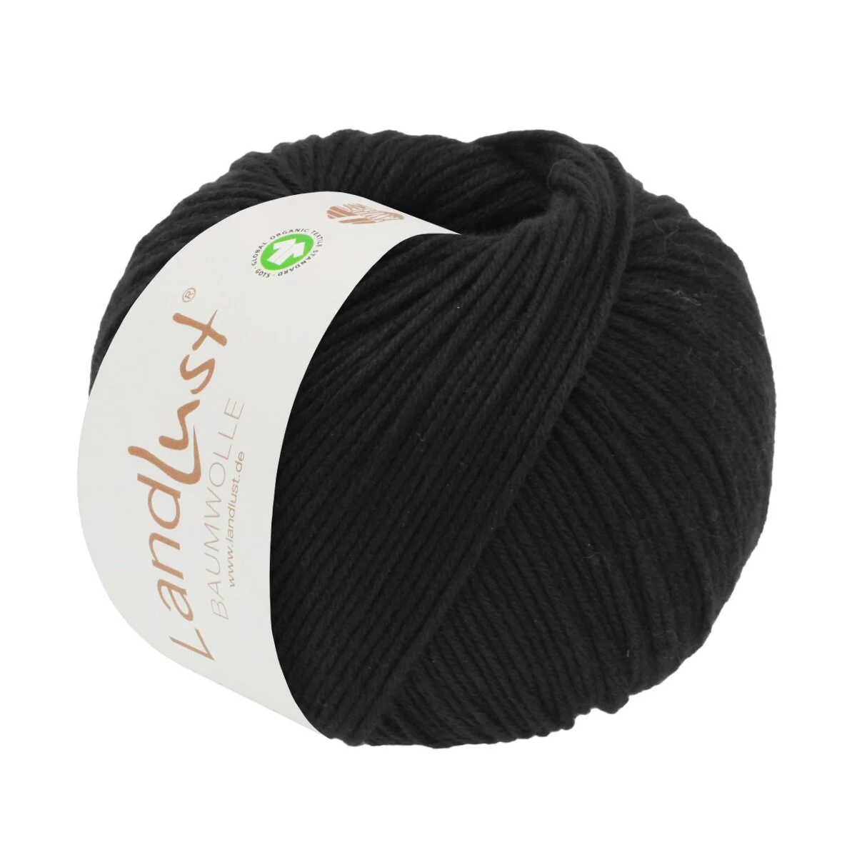 Lana Grossa - Landlust Baumwolle GOTS 0001 schwarz