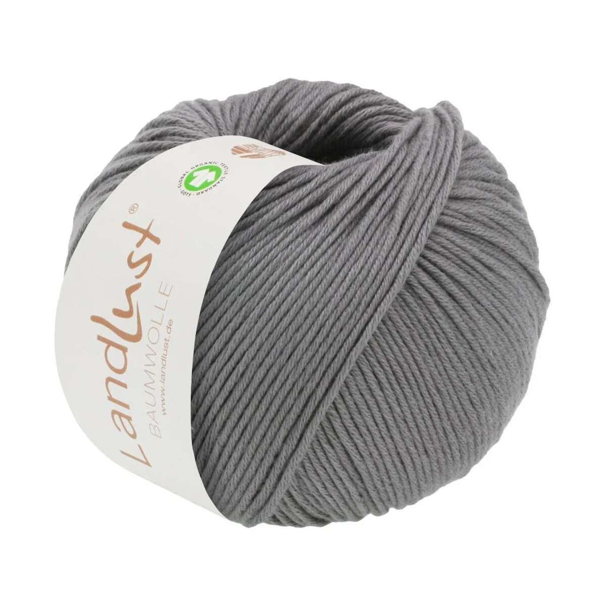 Lana Grossa - Landlust Baumwolle GOTS 0002 grau
