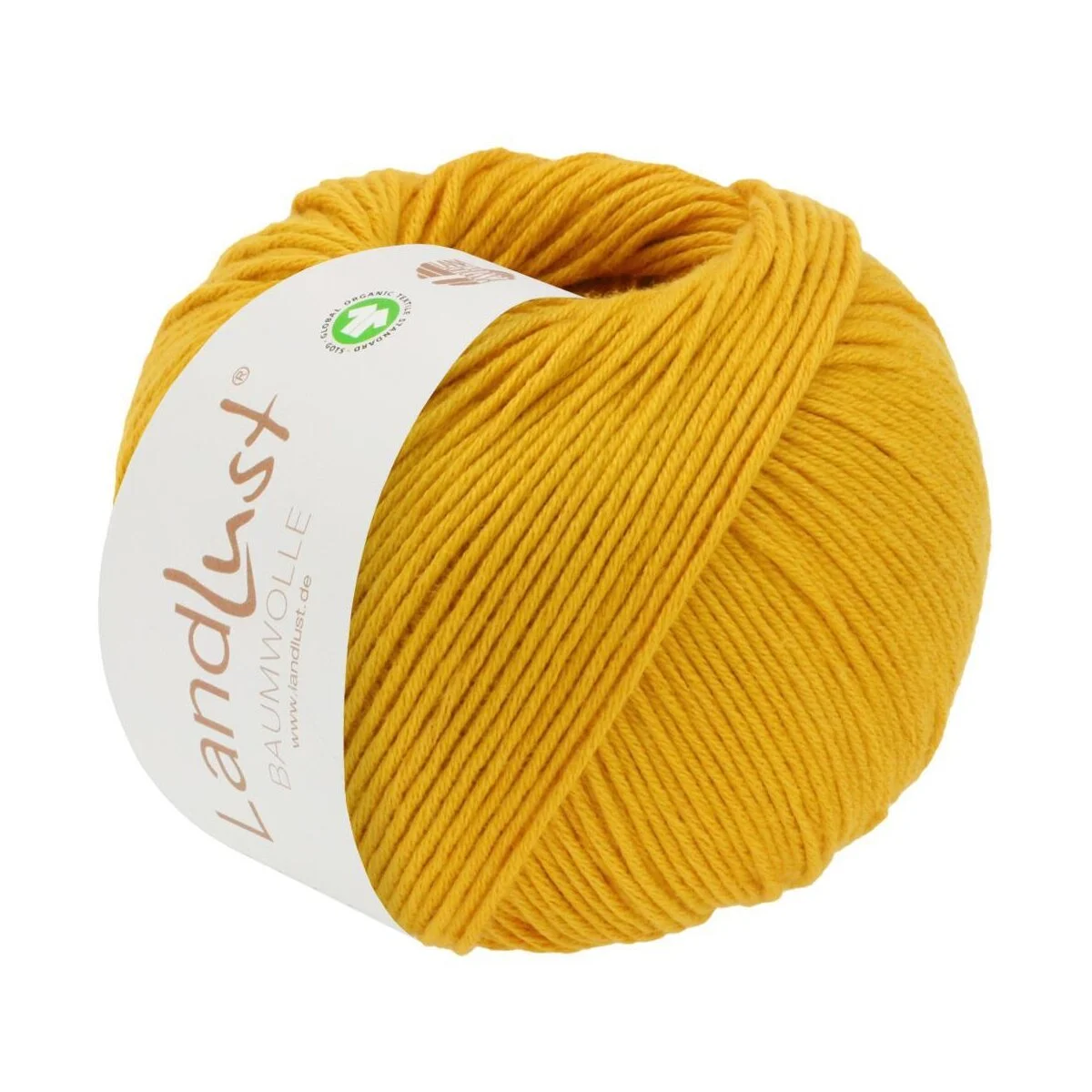 Lana Grossa - Landlust Baumwolle GOTS 0006 goldgelb