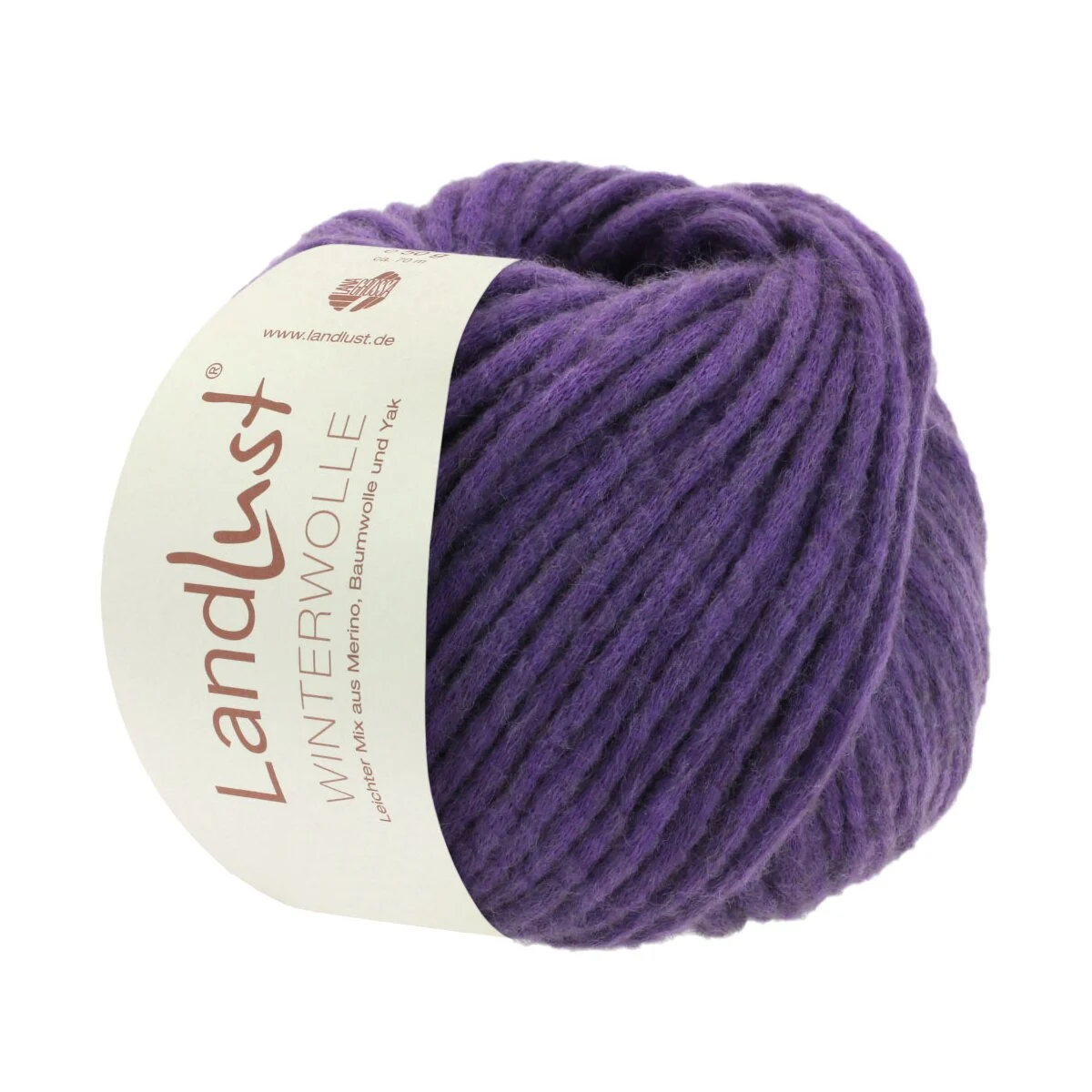 Lana Grossa - Landlust Winterwolle 0005 lila meliert