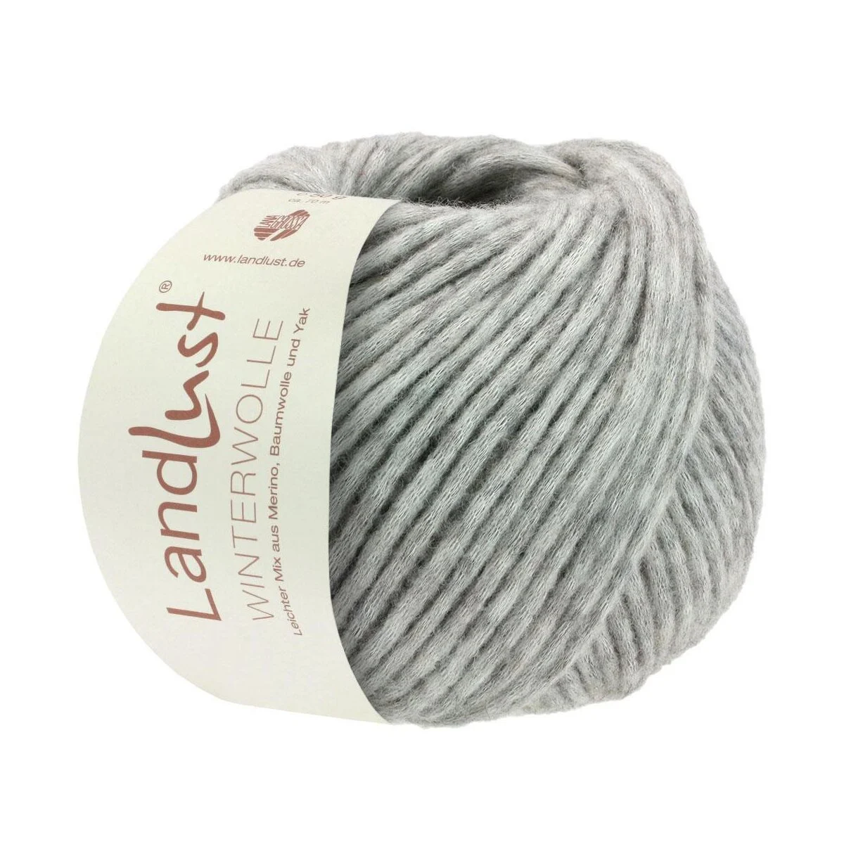 Lana Grossa - Landlust Winterwolle 0009 hellgrau meliert