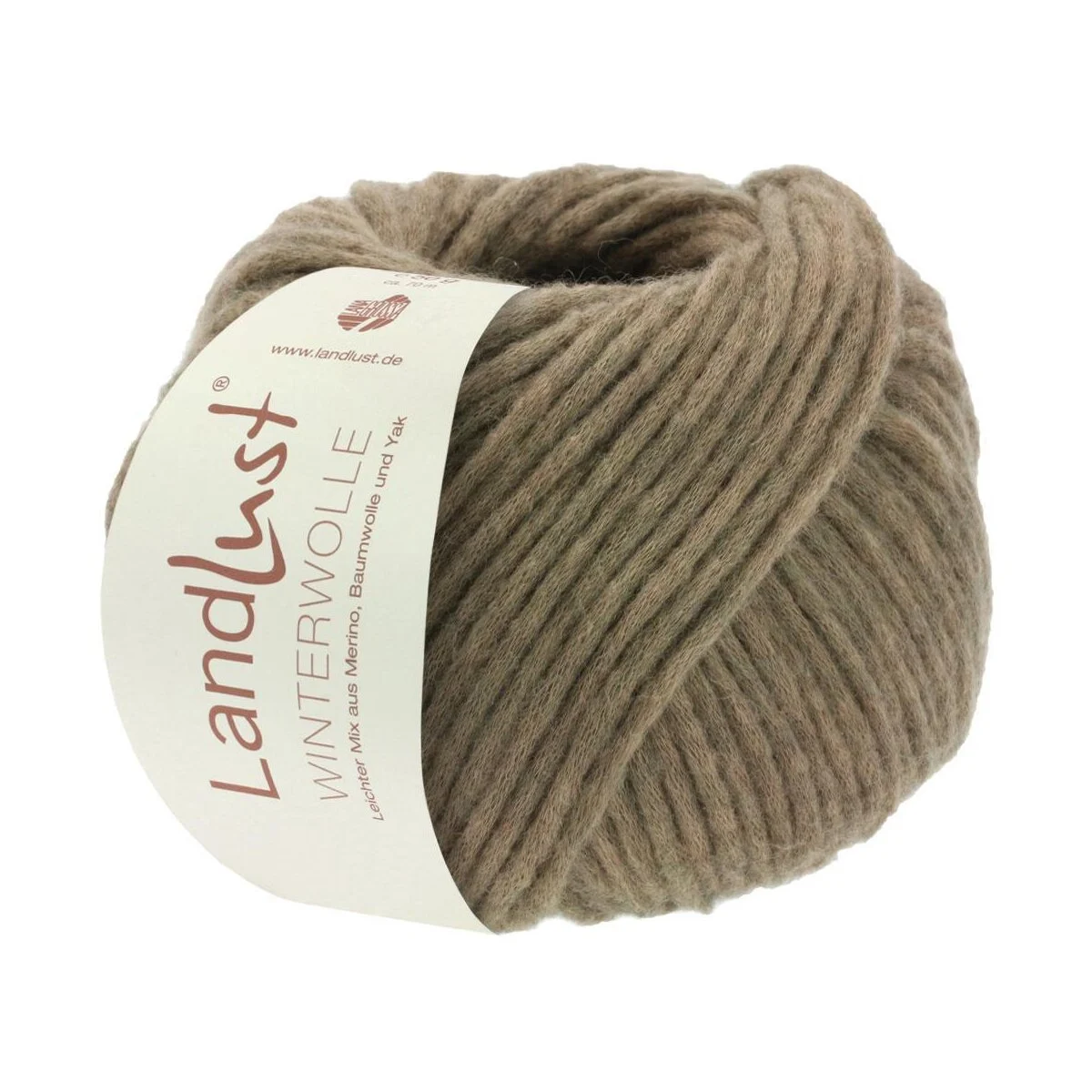 Lana Grossa - Landlust Winterwolle 0020 graubraun meliert