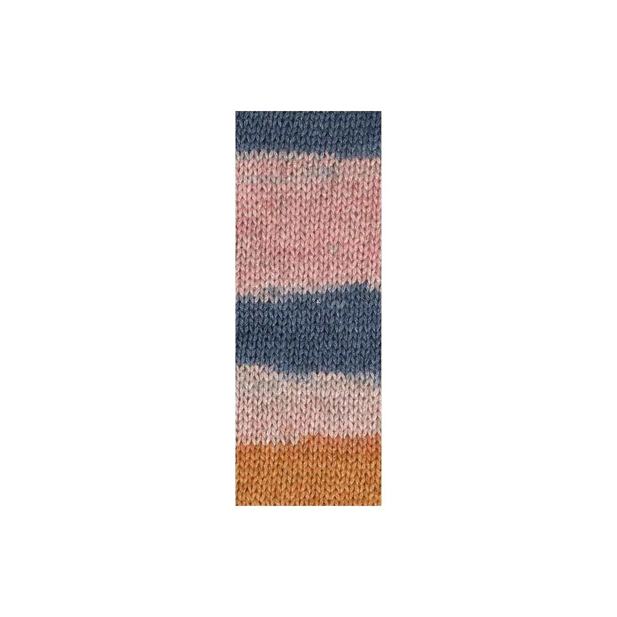 Lana Grossa - Linarte Color 0214 rosa pastellorange graublau
