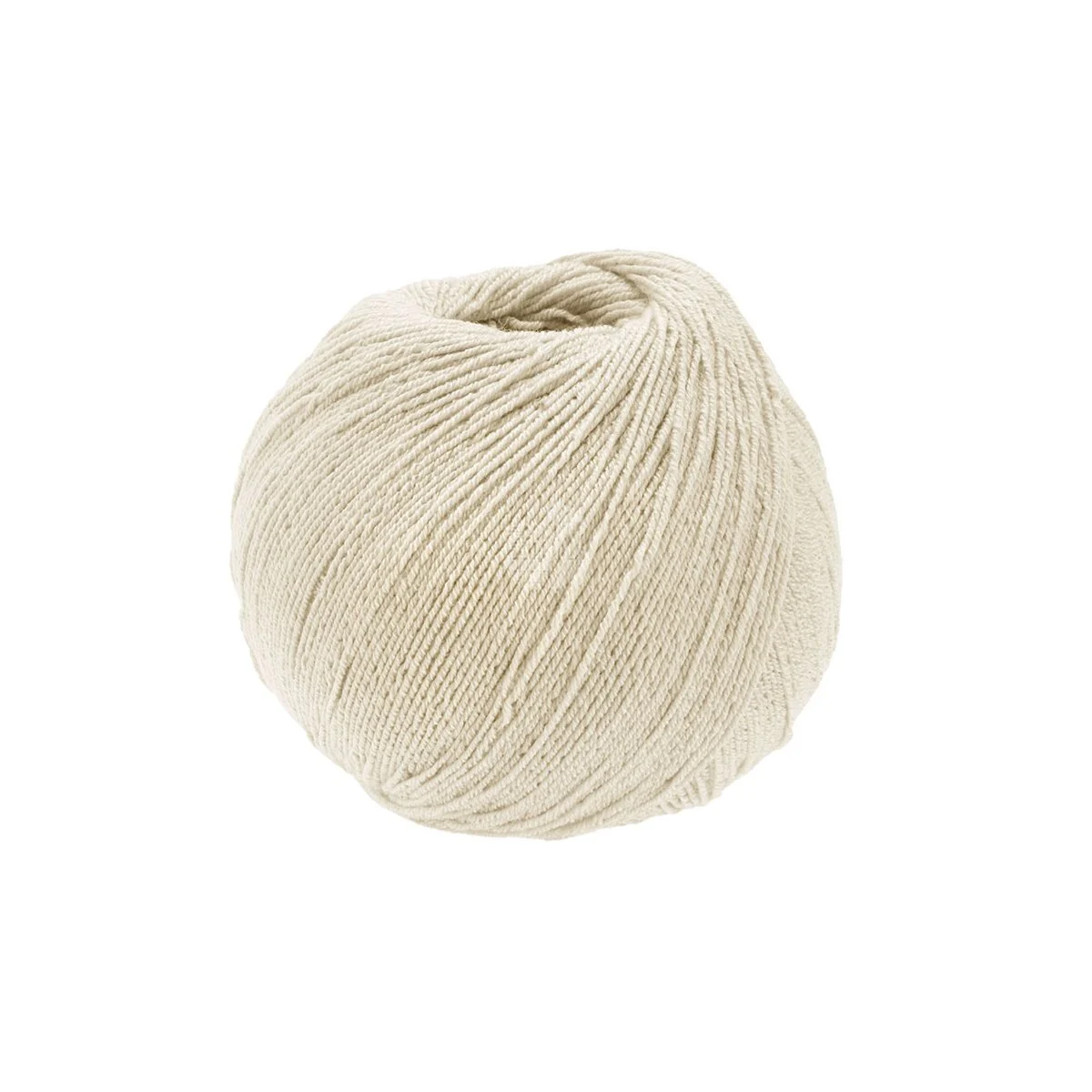 Lana Grossa - Meilenweit 100g Cotton Bamboo 0011 ecru