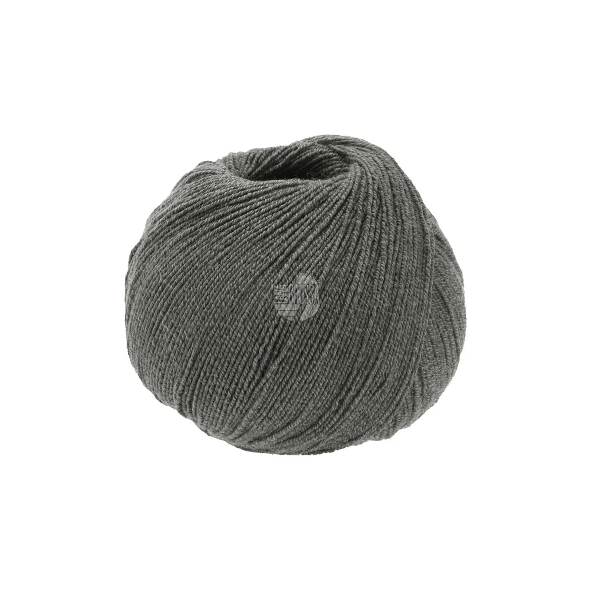 Lana Grossa - Meilenweit 100g Cotton Bamboo 0015 dunkelgrau