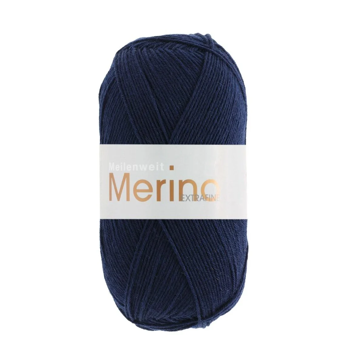 Lana Grossa - Meilenweit 100g Merino Extrafine uni 2407 nachtblau