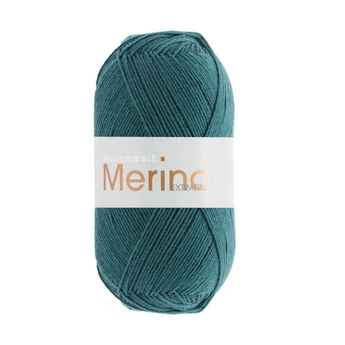 Lana Grossa - Meilenweit 100g Merino Extrafine uni 2410 blaugrün