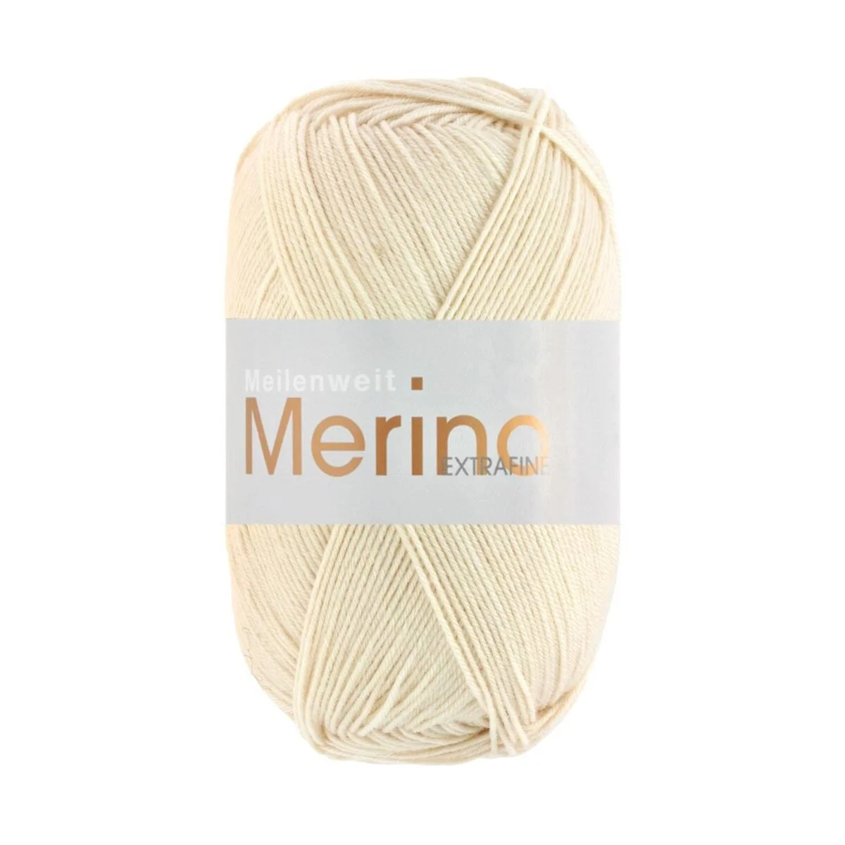 Lana Grossa - Meilenweit 100g Merino Extrafine uni 2425 hellbeige