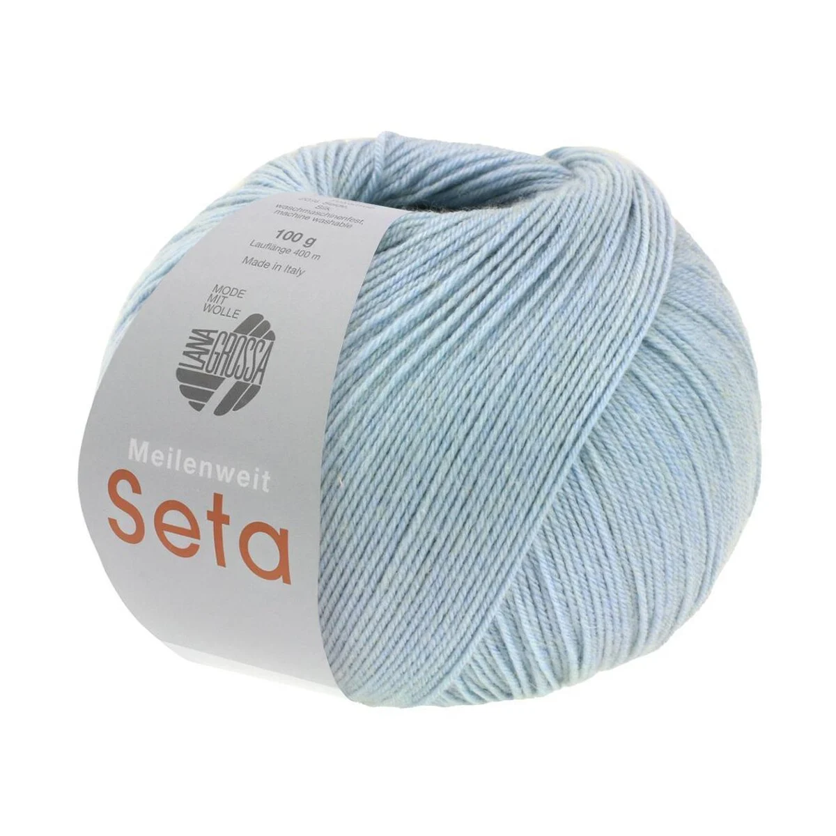 Lana Grossa - Meilenweit 100g Seta 0022 hellblau