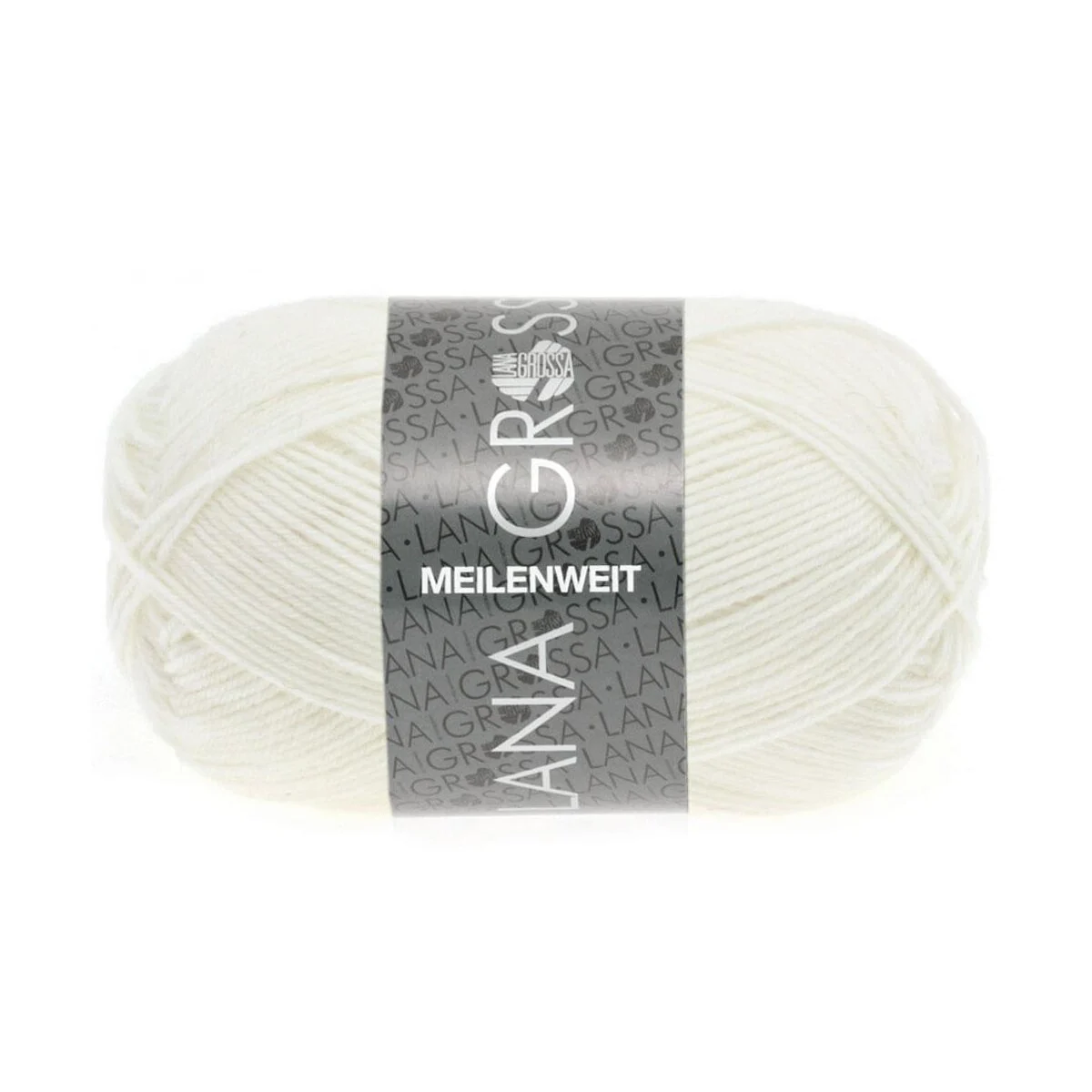 Lana Grossa - Meilenweit 4-fach 50g 1101 weiß