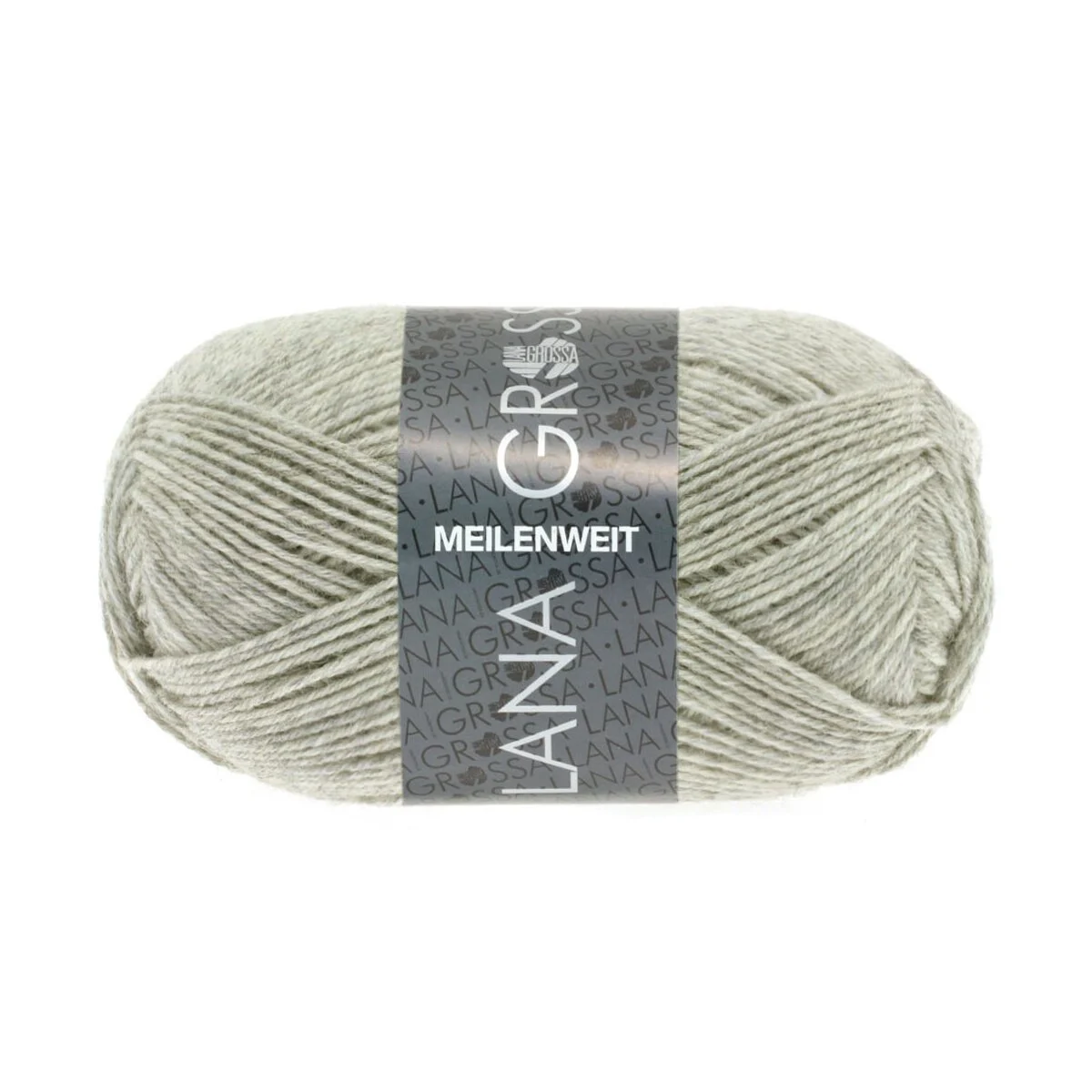 Lana Grossa - Meilenweit 4-fach 50g 1102 natur meliert
