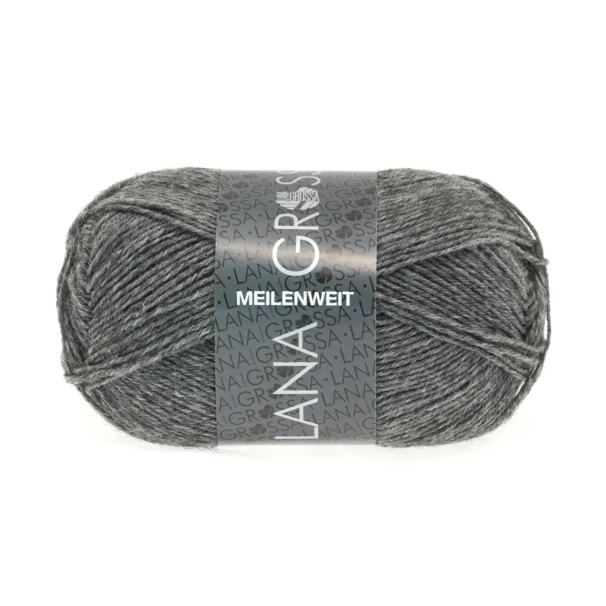 Lana Grossa - Meilenweit 4-fach 50g 1104 grau meliert