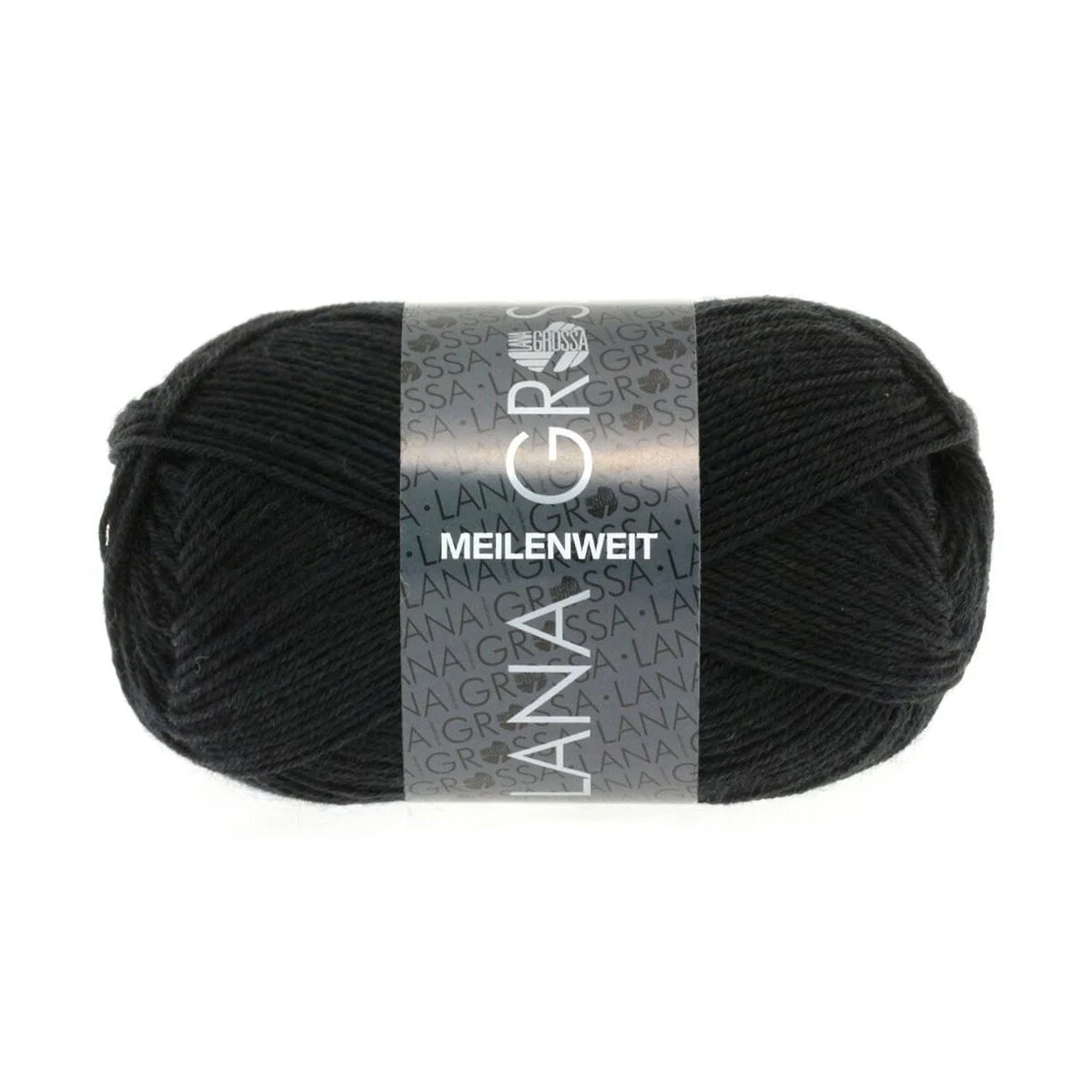 Lana Grossa - Meilenweit 4-fach 50g 1106 schwarz