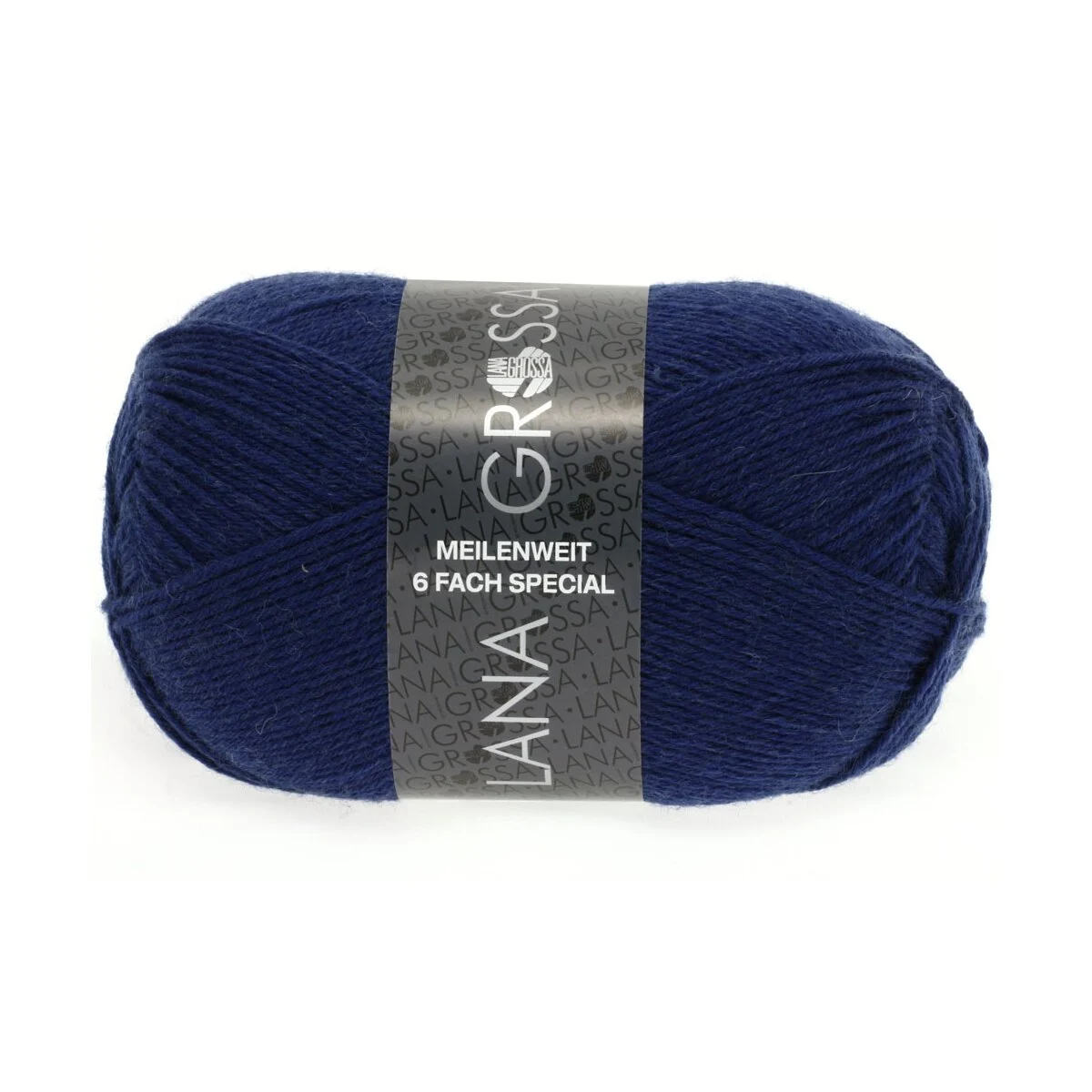 Lana Grossa - Meilenweit 6-fach 150g Unito 8962 dunkelblau