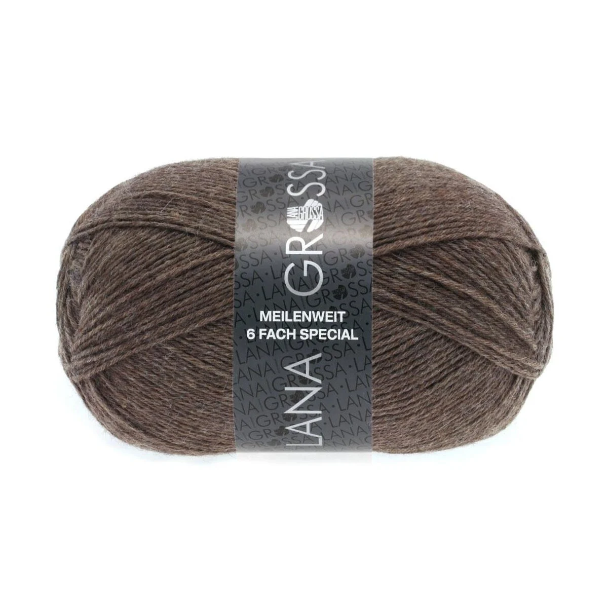 Lana Grossa - Meilenweit 6-fach 150g Unito 9103 braun