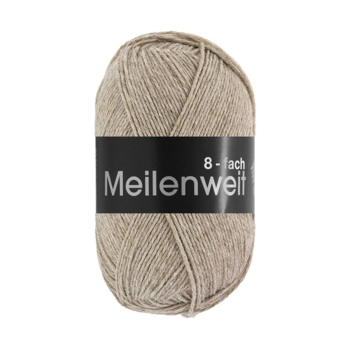 Lana Grossa - Meilenweit 8-fach 150g 9567 beige meliert