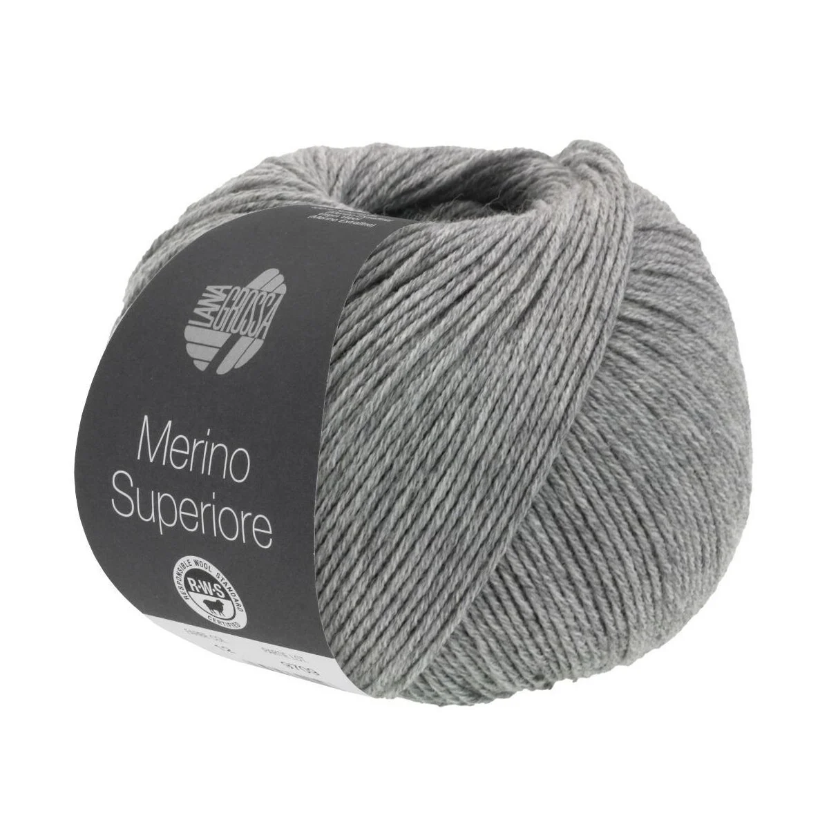 Lana Grossa - Merino Superiore 0005 hellgrau
