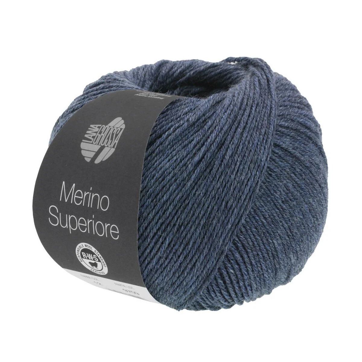 Lana Grossa - Merino Superiore 0022 jeansblau