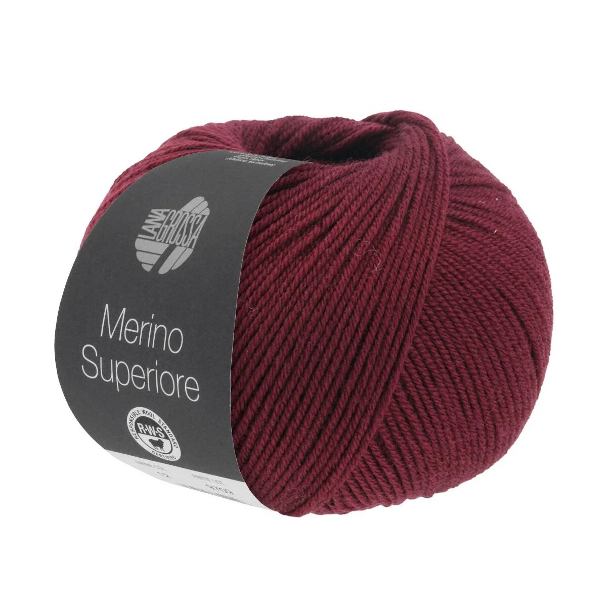 Lana Grossa - Merino Superiore 0028 dunkelrot