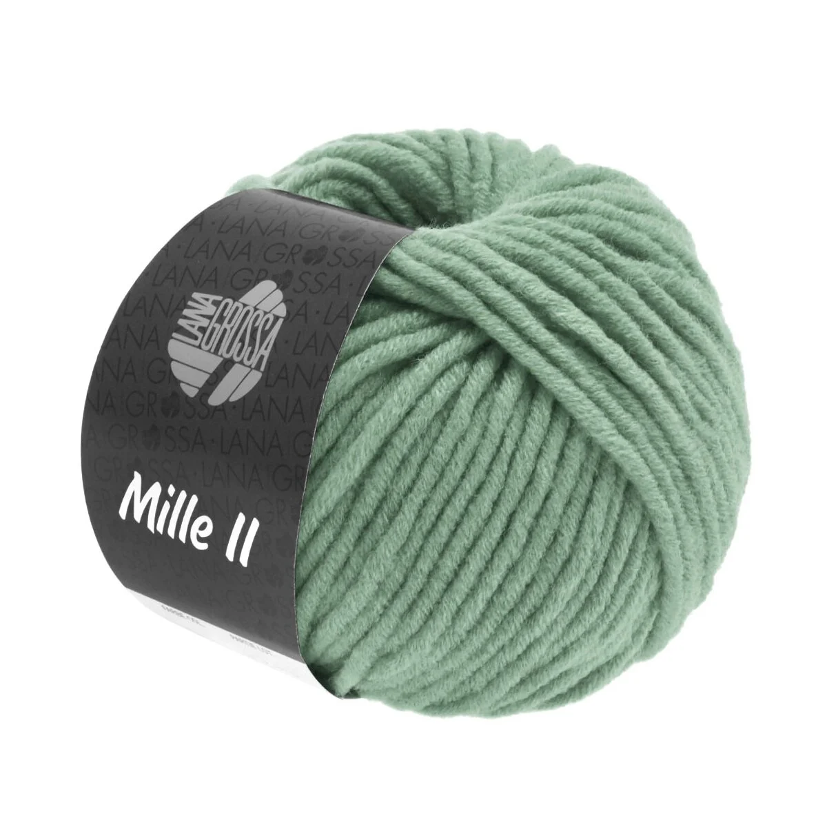 Lana Grossa - Mille II 0116 graugrün