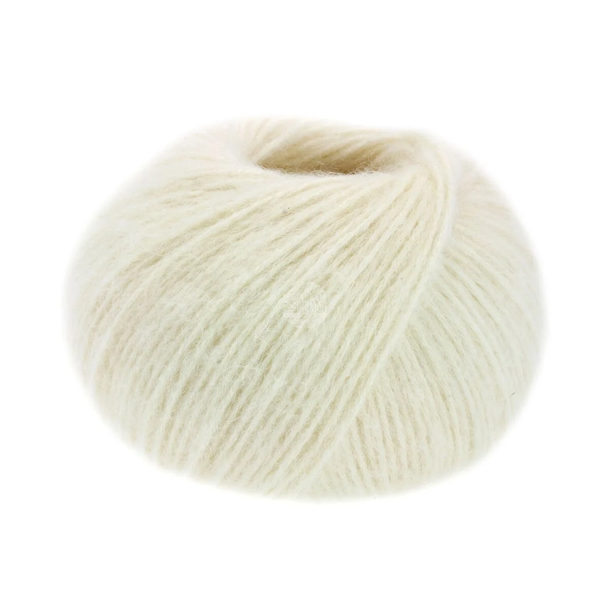 Lana Grossa - Natural Alpaca Pelo 0001 rohweiß
