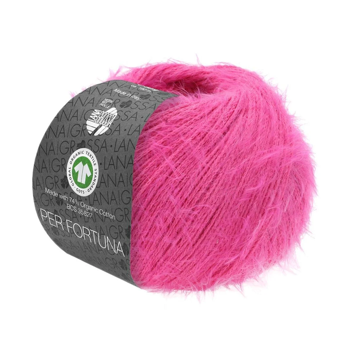 Lana Grossa - Per Fortuna GOTS 0003 pink