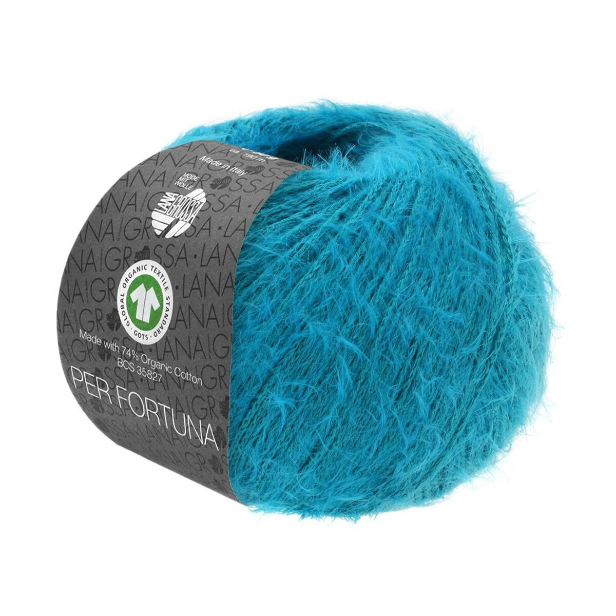 Lana Grossa - Per Fortuna GOTS 0015 grünblau