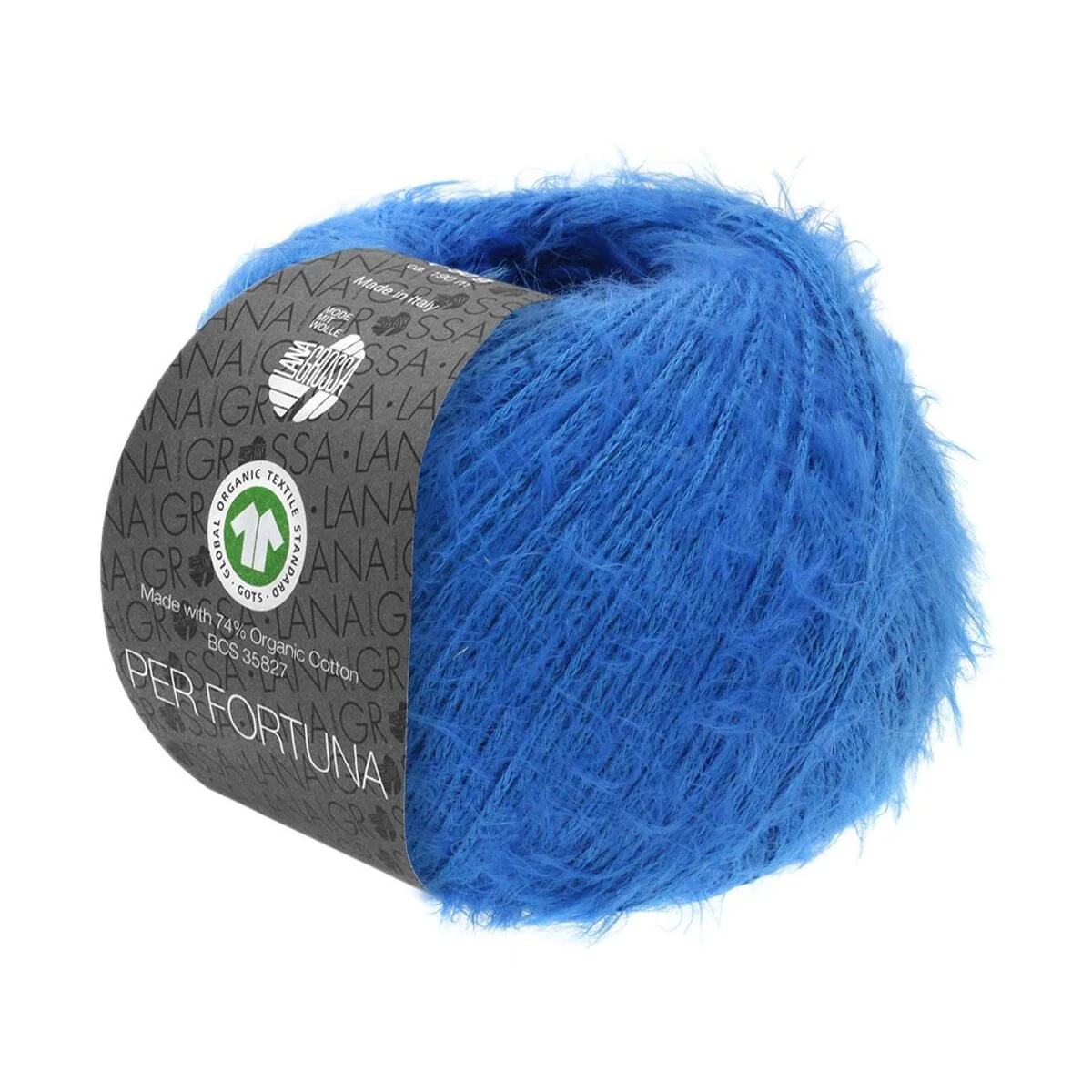 Lana Grossa - Per Fortuna GOTS 0016 blau