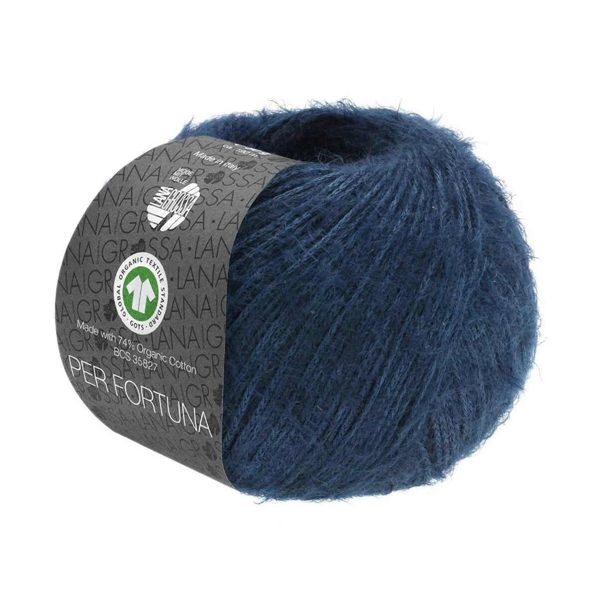 Lana Grossa - Per Fortuna GOTS 0017 nachtblau