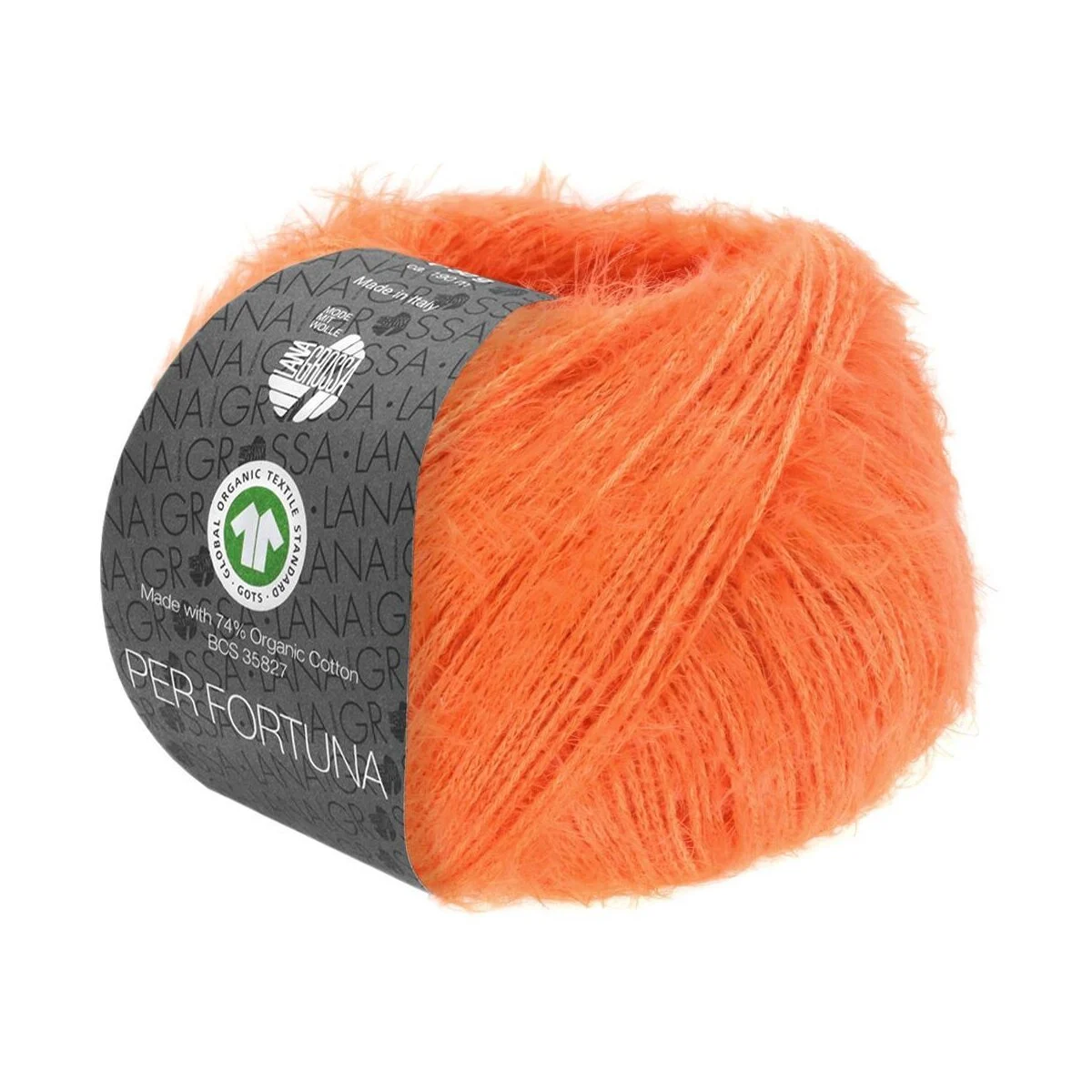 Lana Grossa - Per Fortuna GOTS 0033 mandarin