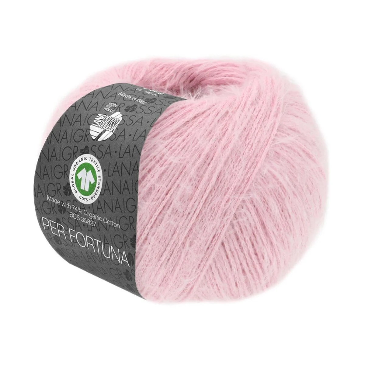 Lana Grossa - Per Fortuna GOTS 0036 rose