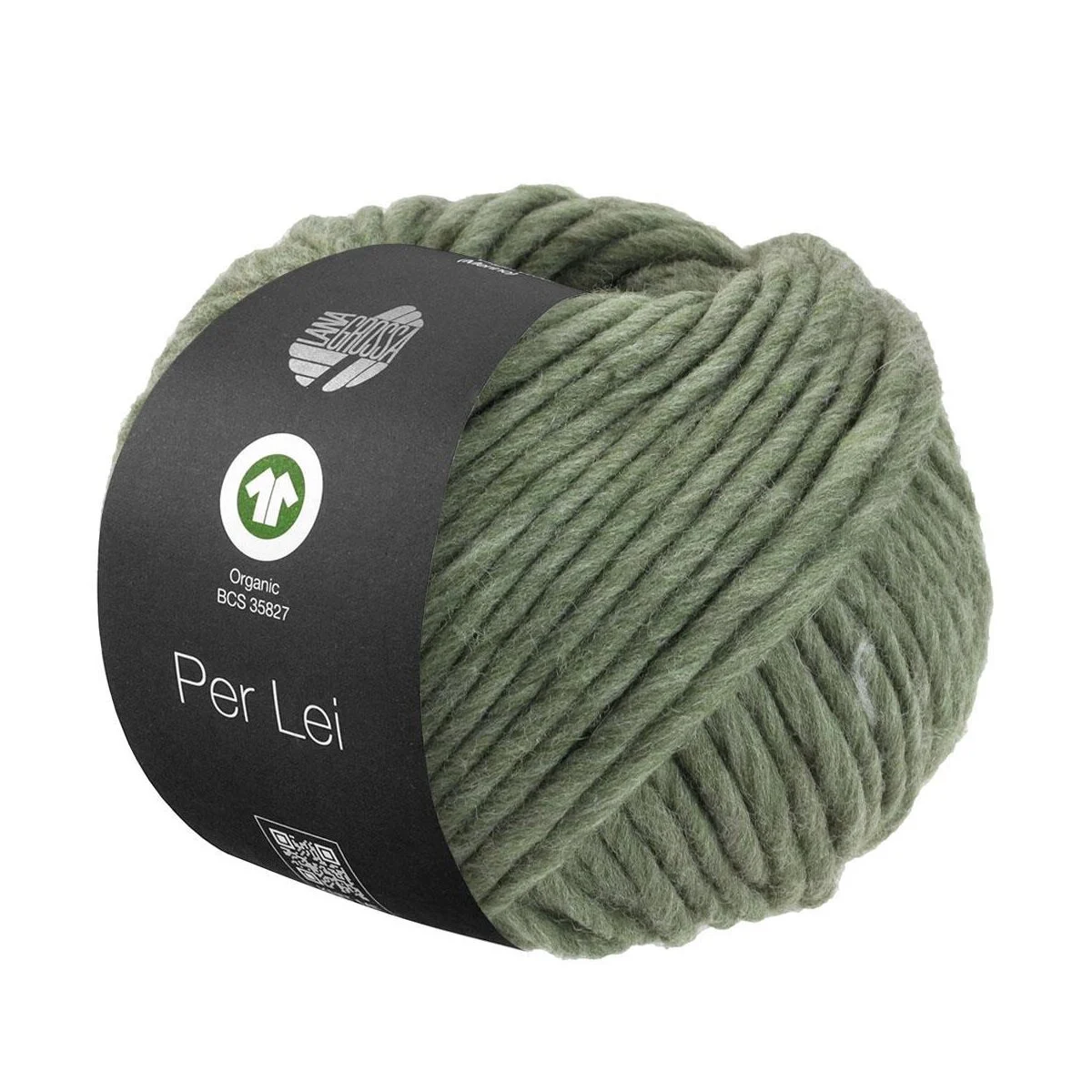 Lana Grossa - Per Lei GOTS 0006 graugrün
