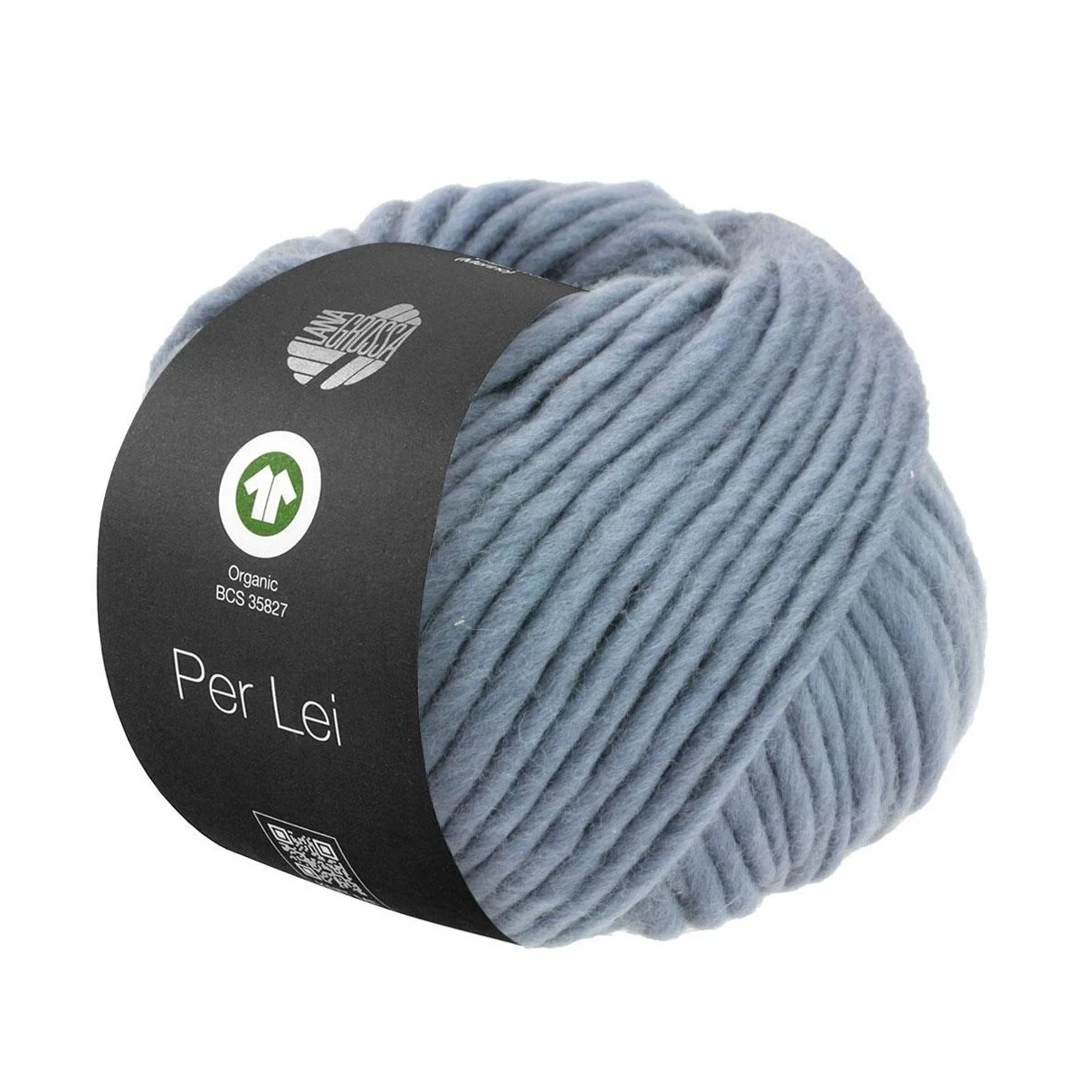 Lana Grossa - Per Lei GOTS 0021 rauchblau