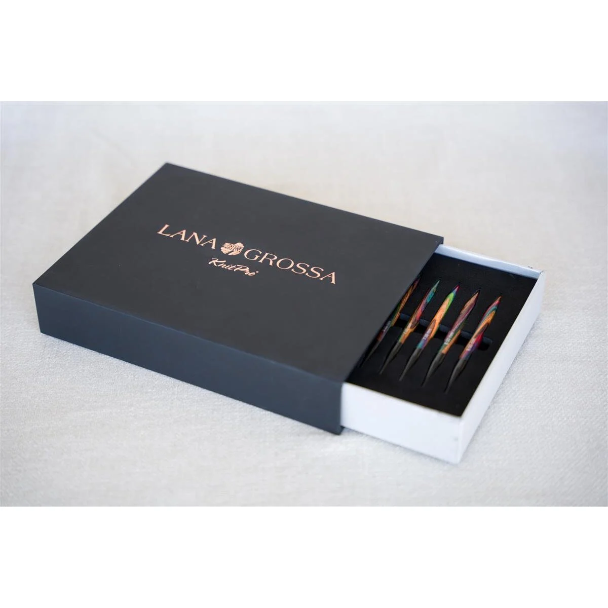 Lana Grossa - Rundstricknadel-Set Design Holz 19