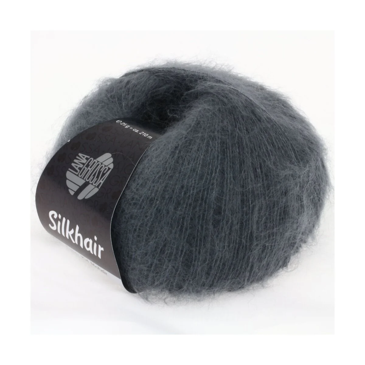 Lana Grossa - Silkhair 0012 dunkelgrau
