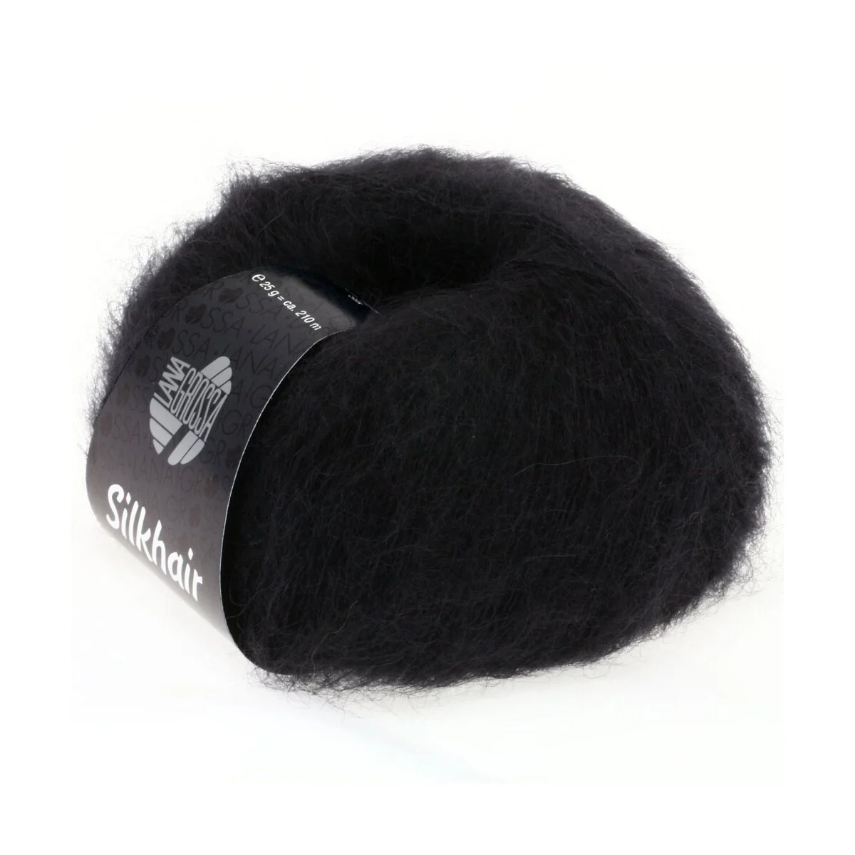 Lana Grossa - Silkhair 0014 schwarz