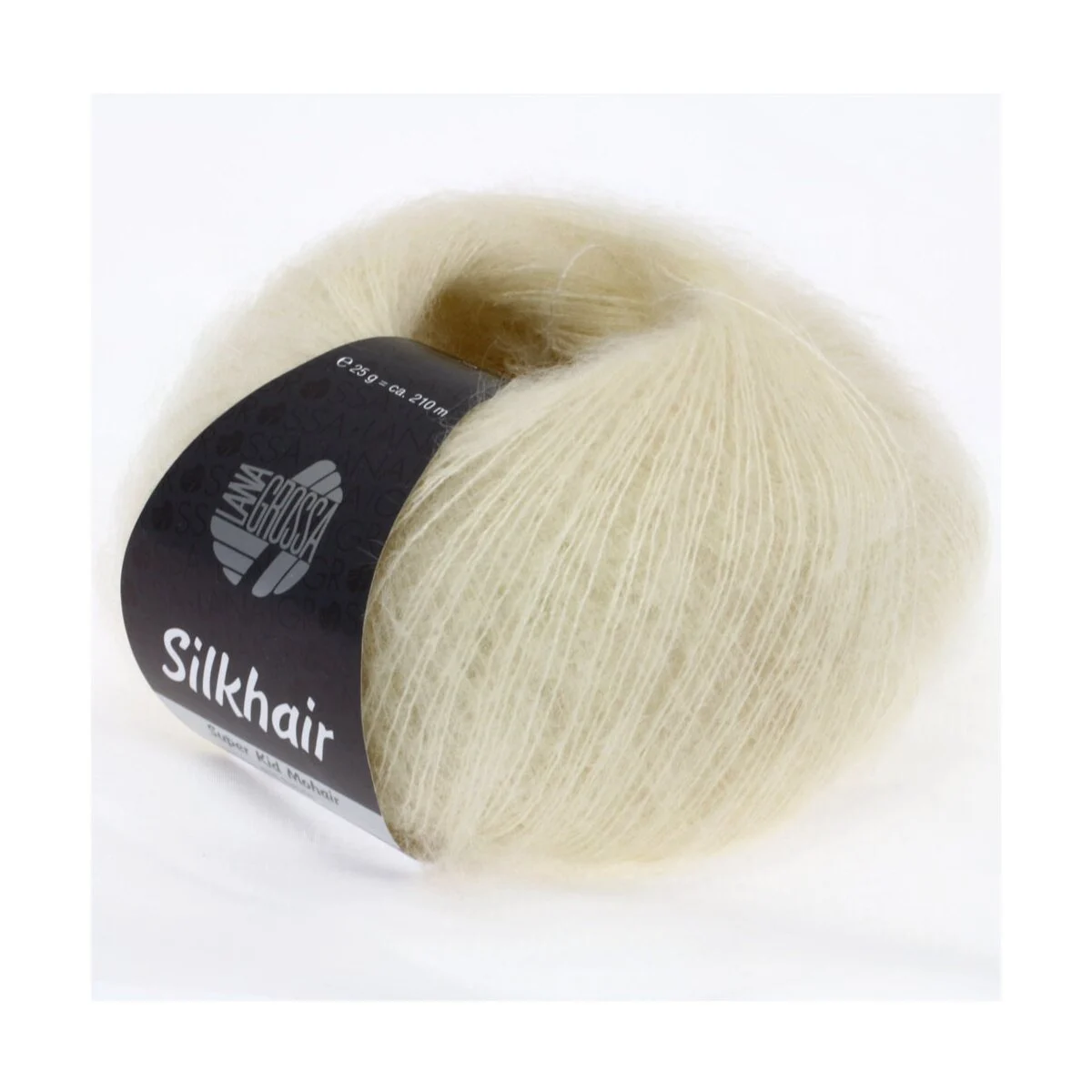 Lana Grossa - Silkhair 0052 rohweiß