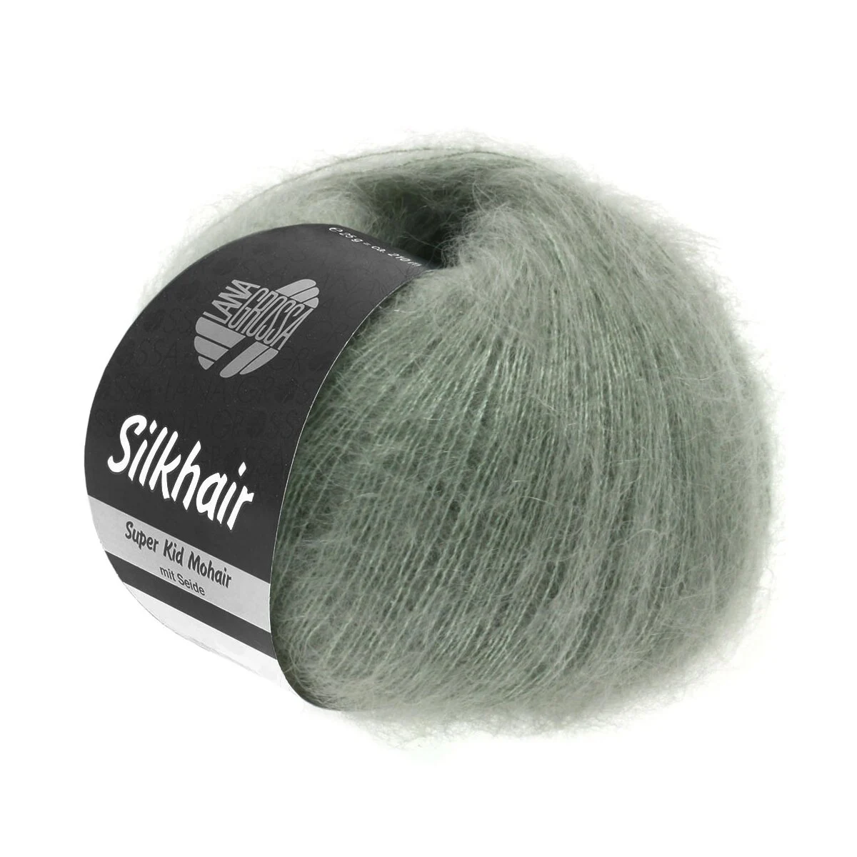 Lana Grossa - Silkhair 0105 graugrün
