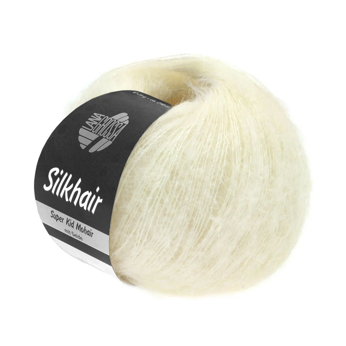 Lana Grossa - Silkhair 0117 weiß