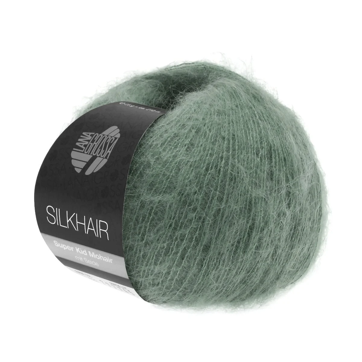 Lana Grossa - Silkhair 0127 moosgrün