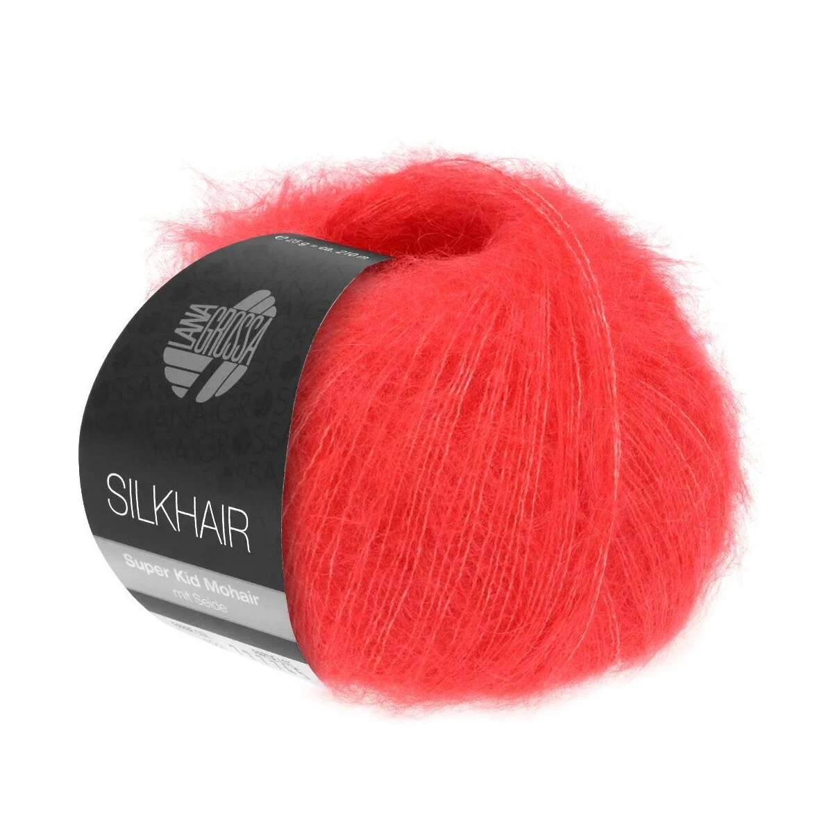 Lana Grossa - Silkhair 0147 erdbeerrot