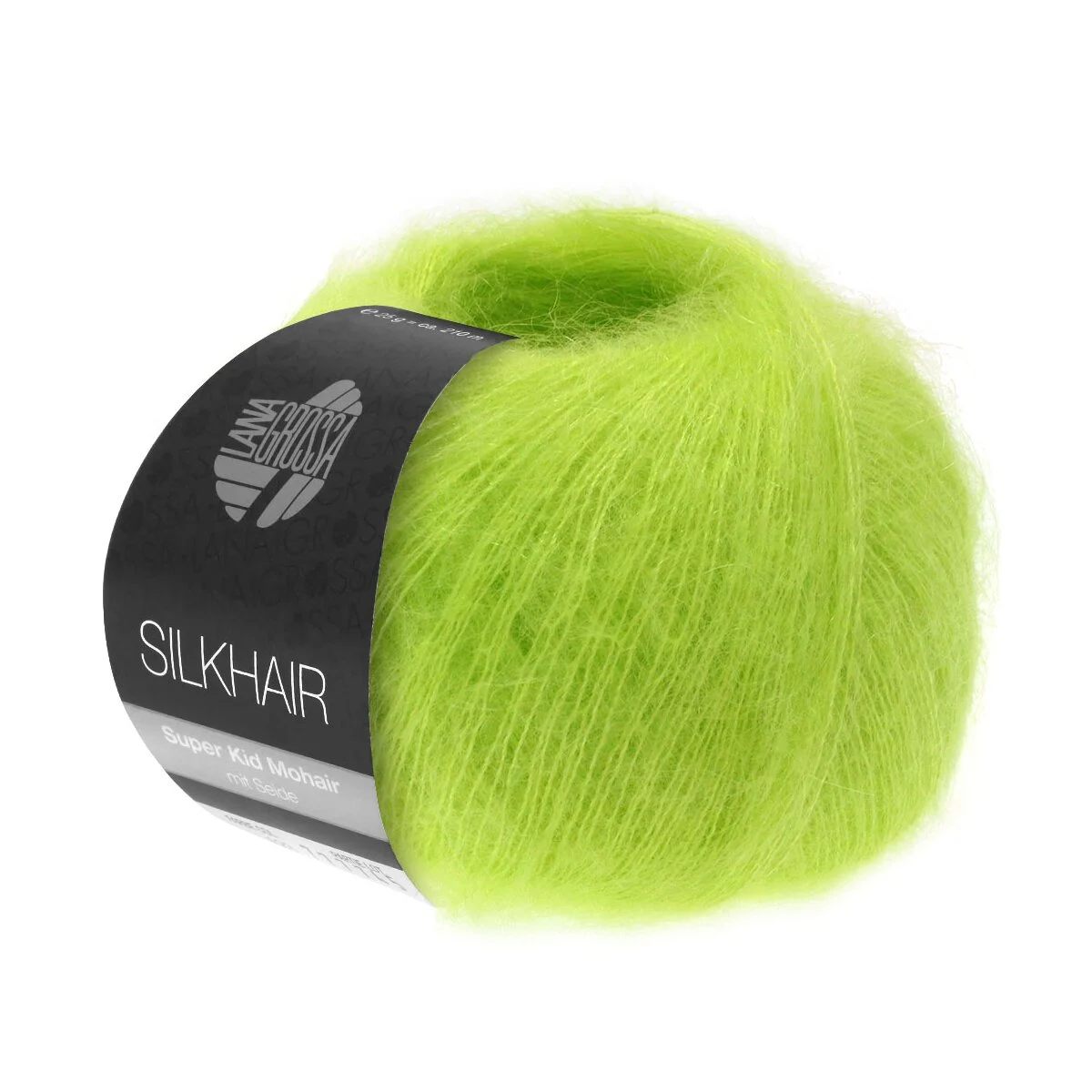 Lana Grossa - Silkhair 0157 signalgrün