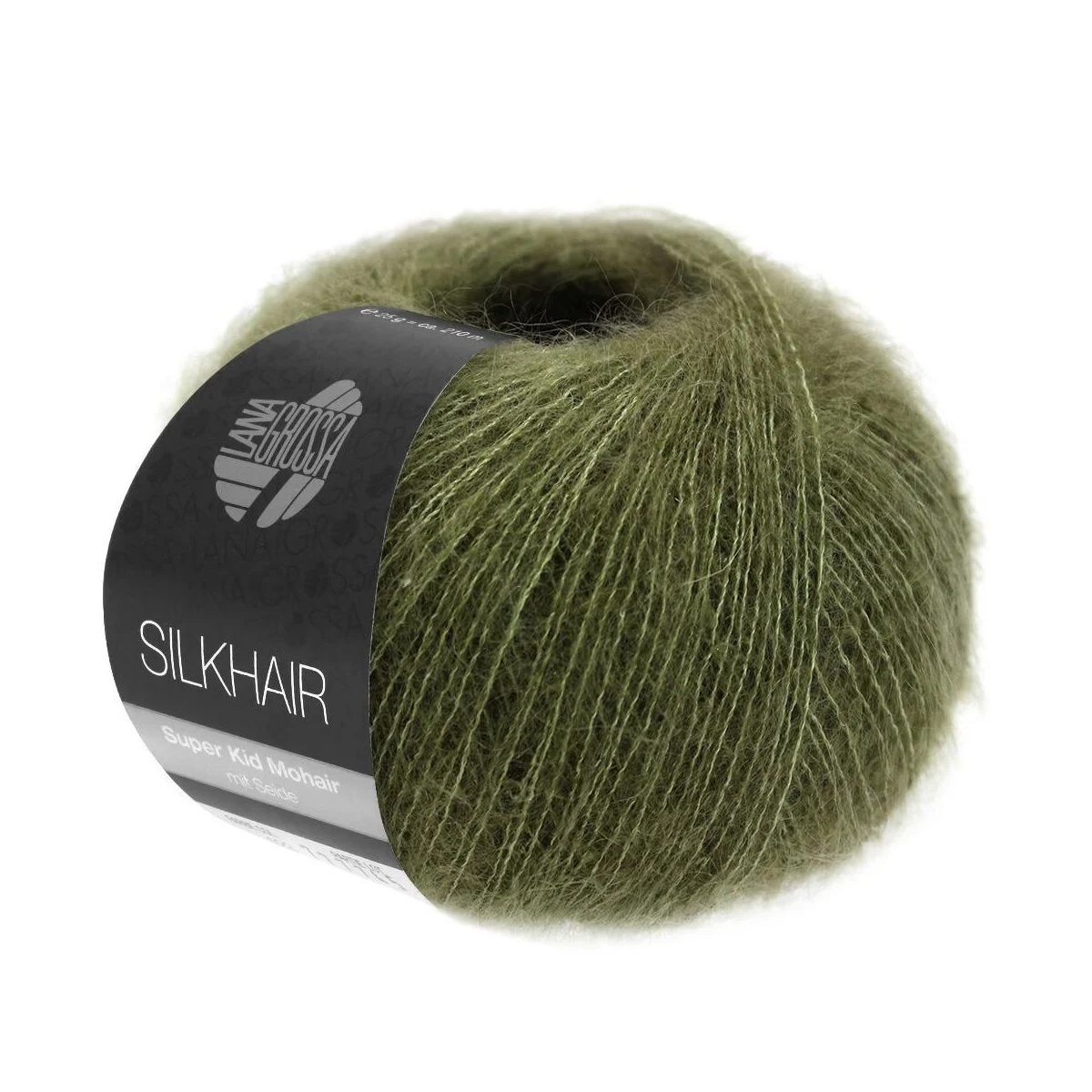 Lana Grossa - Silkhair 0178 lodengrün