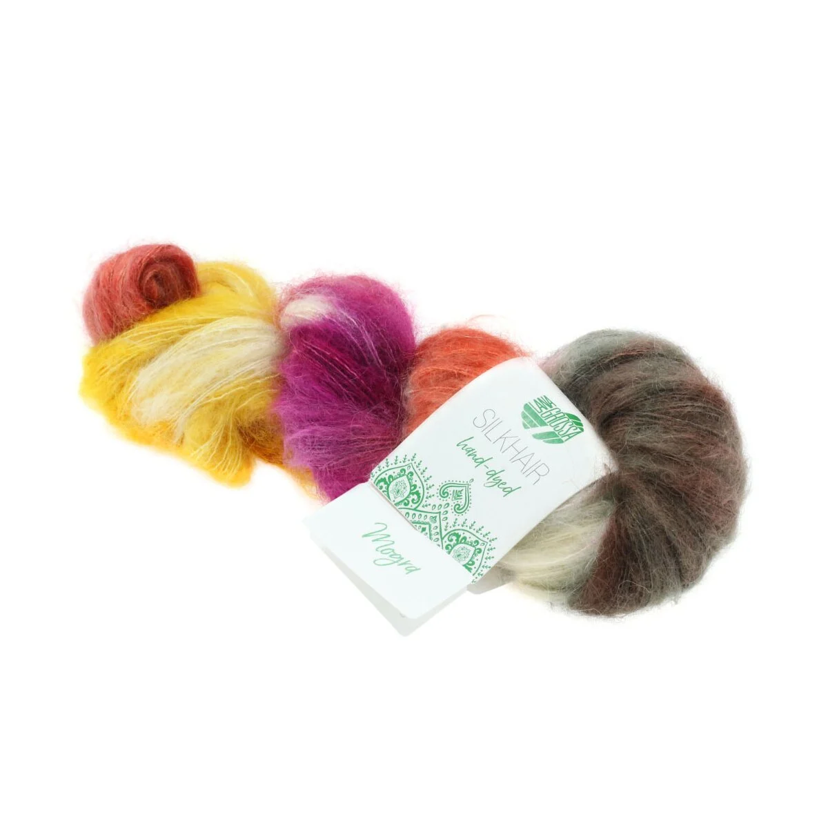 Lana Grossa - Silkhair Hand-Dyed 0608 mogra